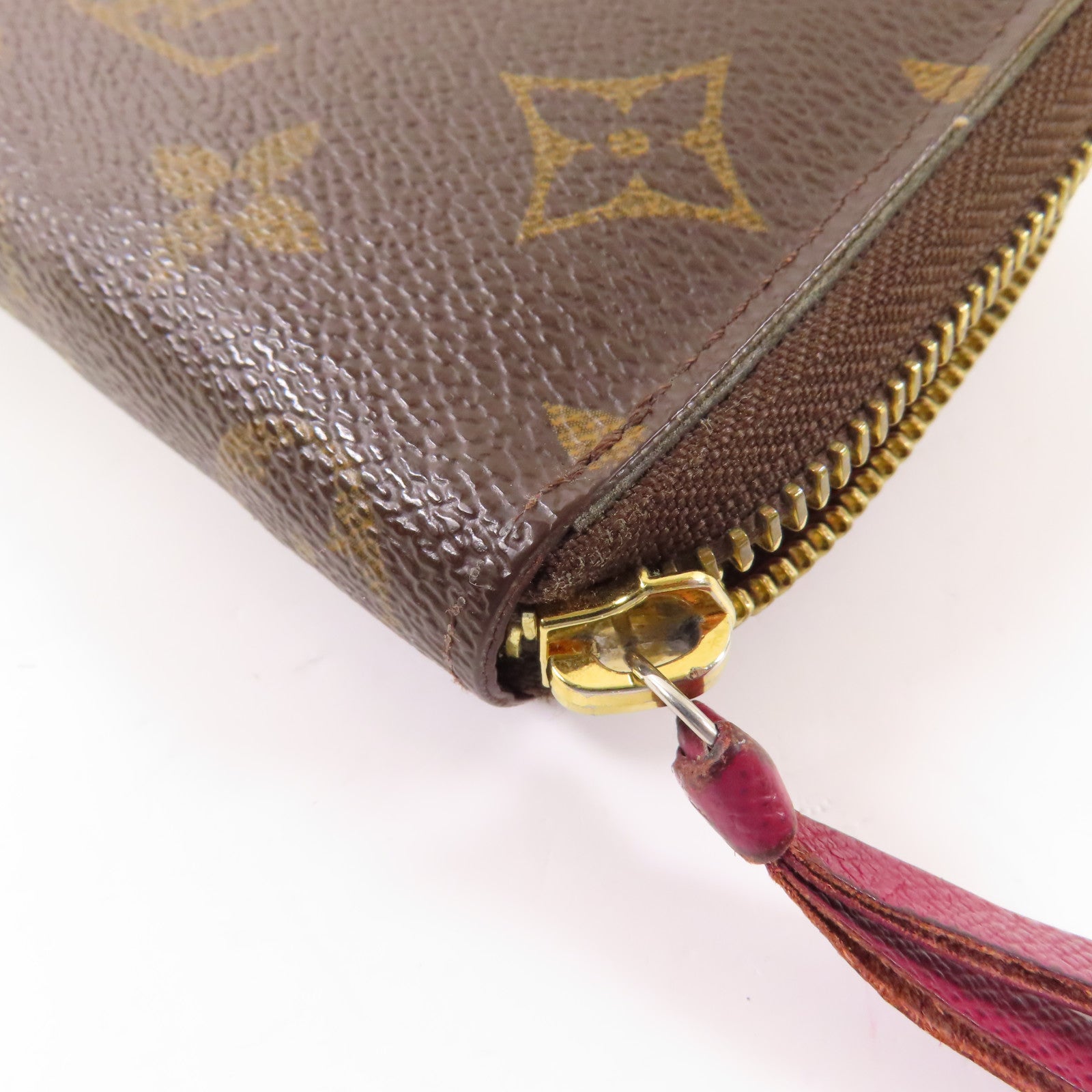LOUIS VUITTON 【激減優惠】Monogram Clemence Wallet金扣長錢包