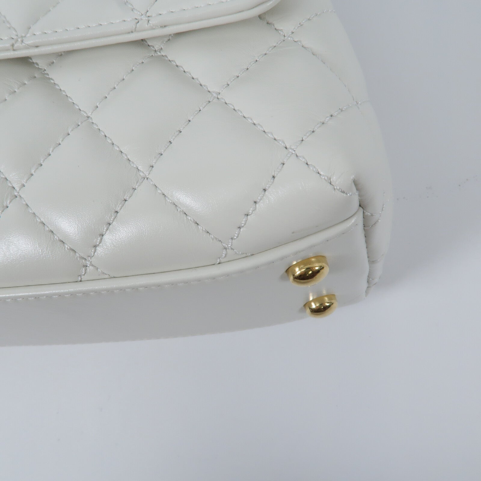 CHANEL 牛皮皮革CoCo Handle Small鏈帶手挽肩背兩用袋