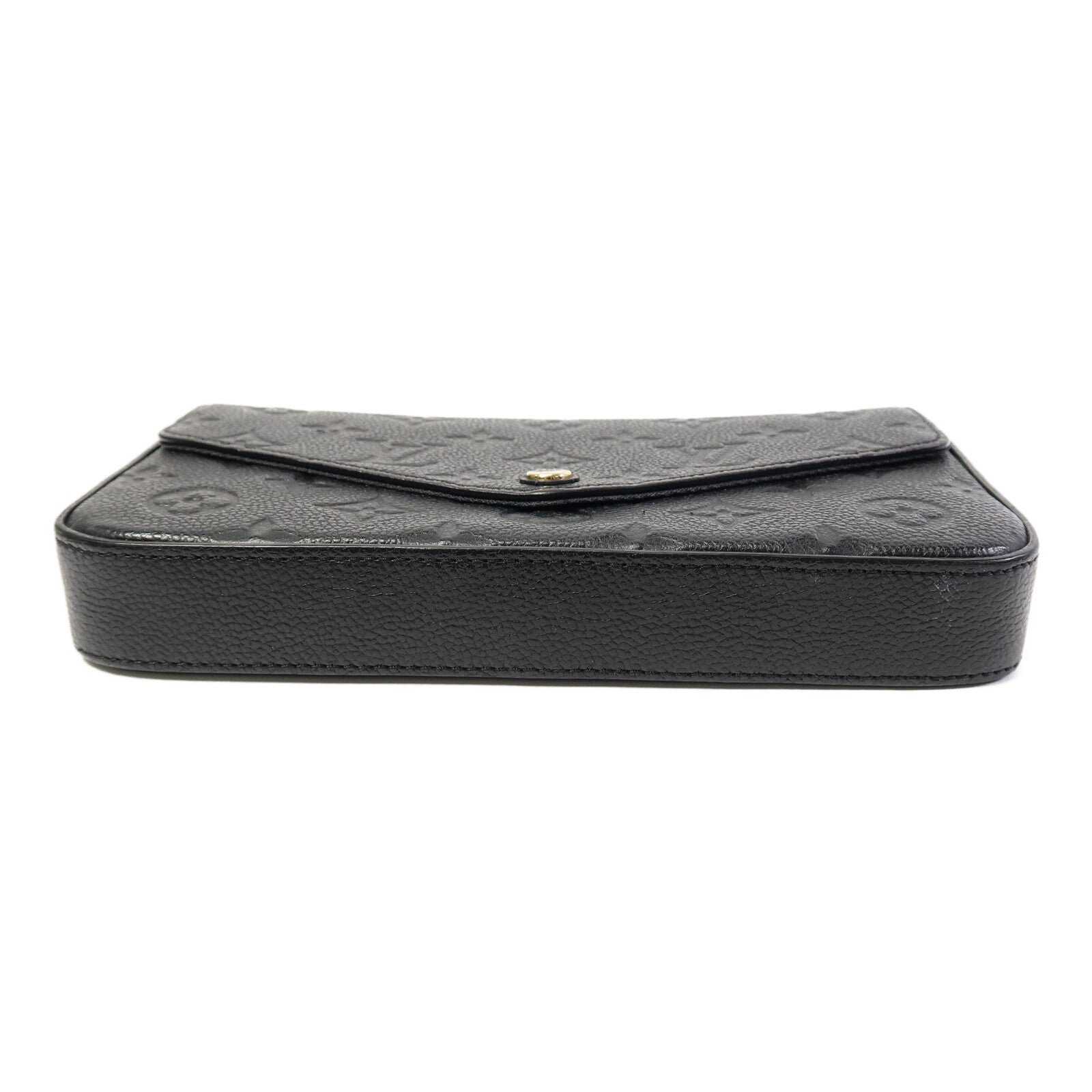 LOUIS VUITTON Monogram Empreinte Felicie Pochette鏈帶肩背袋