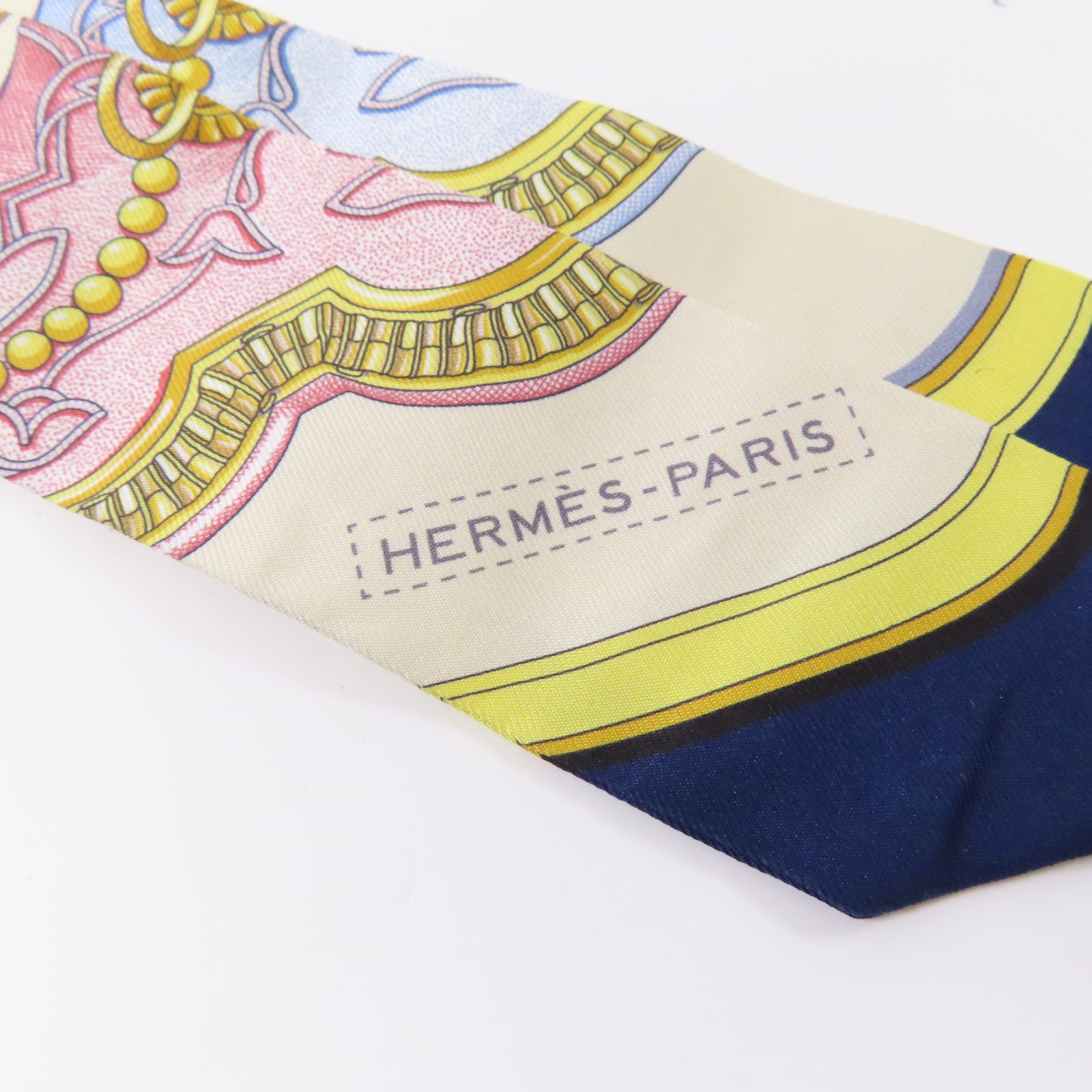 HERMES 絲質Twilly絲巾