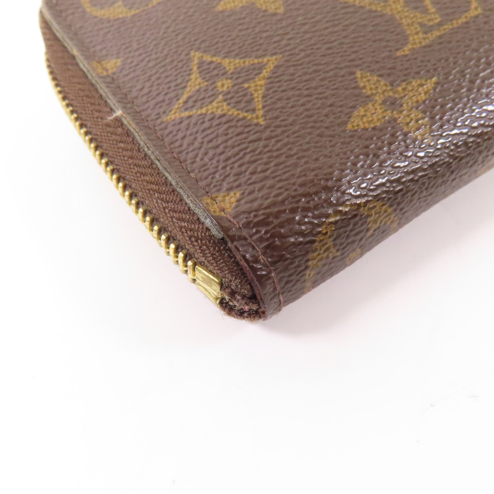 LOUIS VUITTON 【激減優惠】Monogram Clemence Wallet金扣長錢包