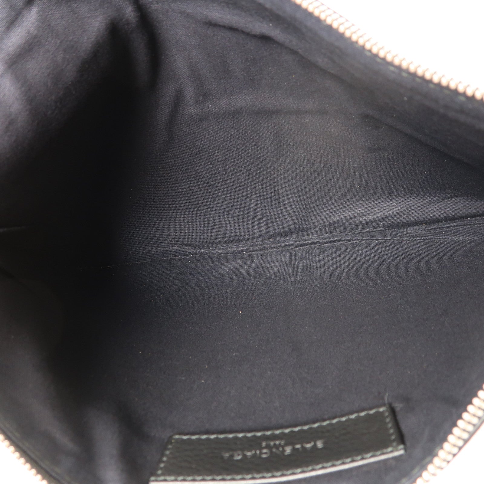 BALENCIAGA 牛皮皮革Clutch Bag銀扣手拿包