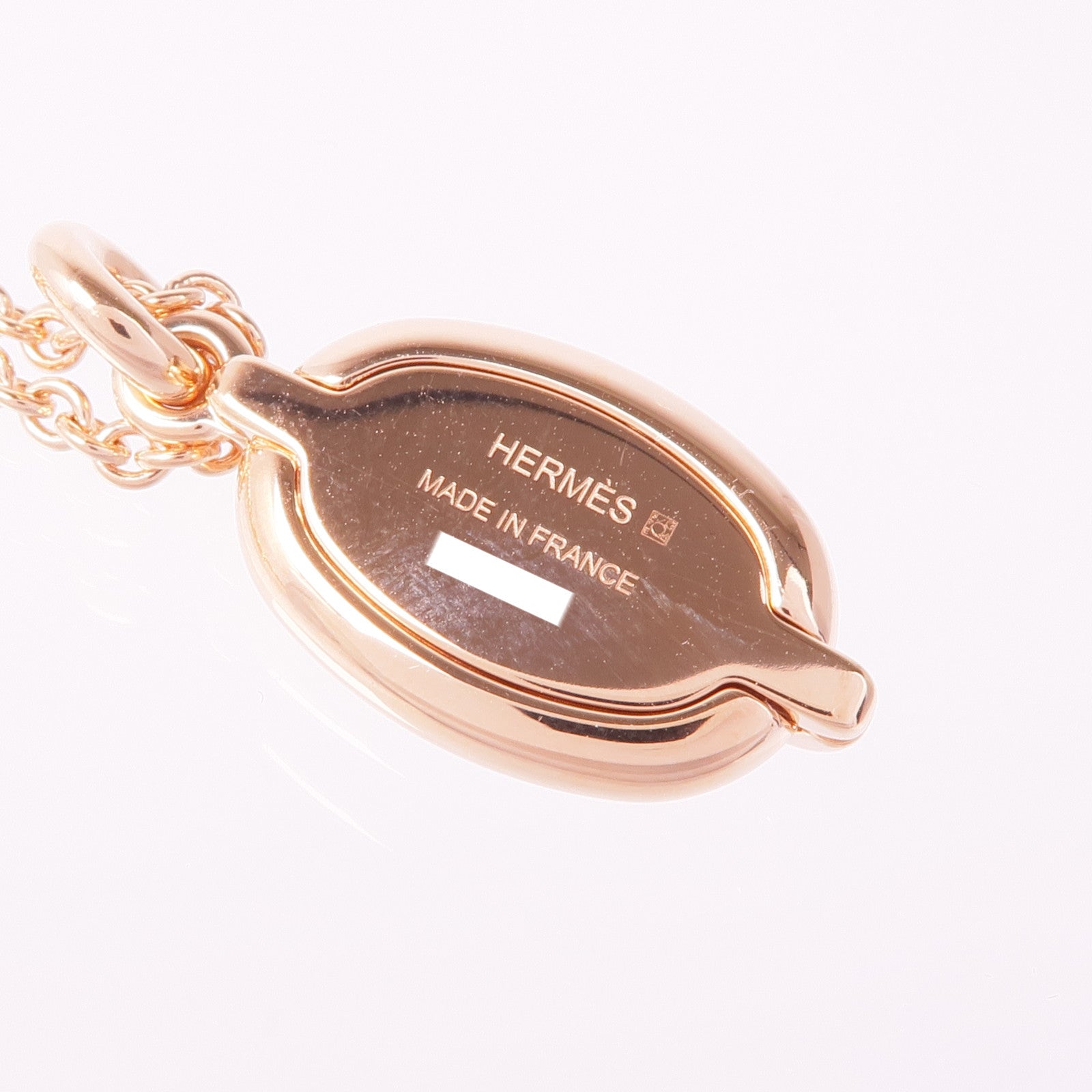 HERMES 金屬Mini Maillon項鍊