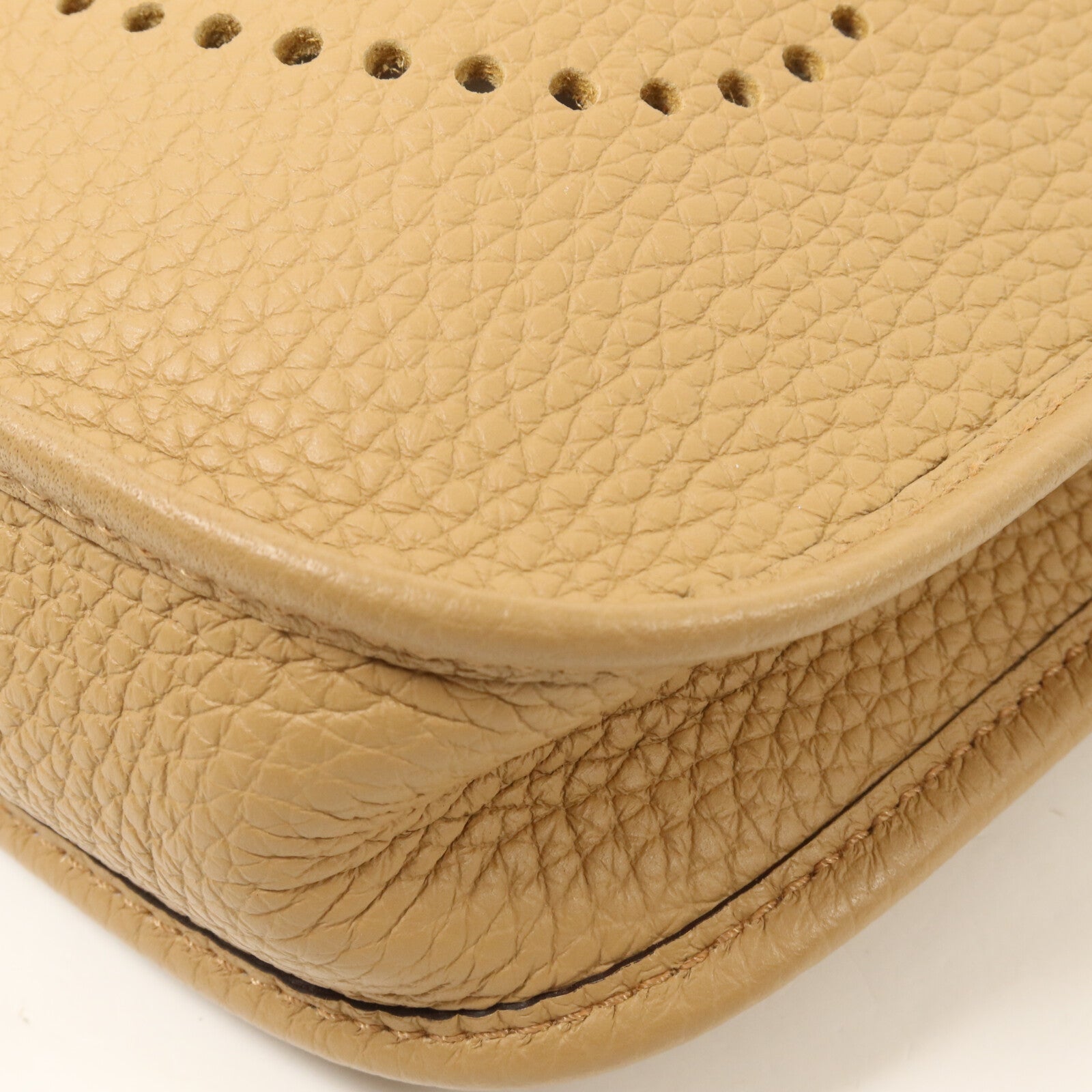 HERMES Clemence皮革Evelyne TPM肩背袋Chai