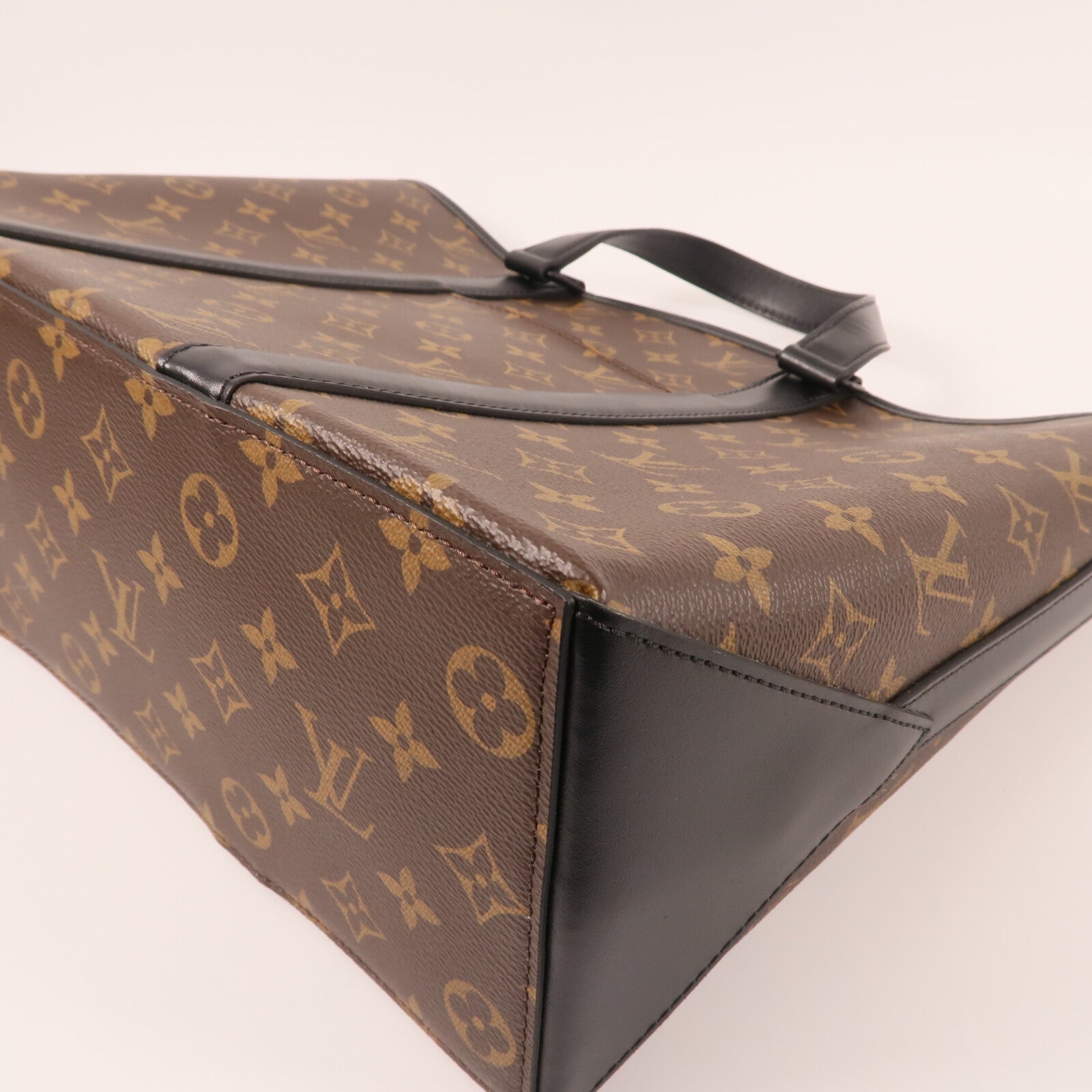 LOUIS VUITTON Monogram Macassar Weekend Tote手挽肩背兩用袋