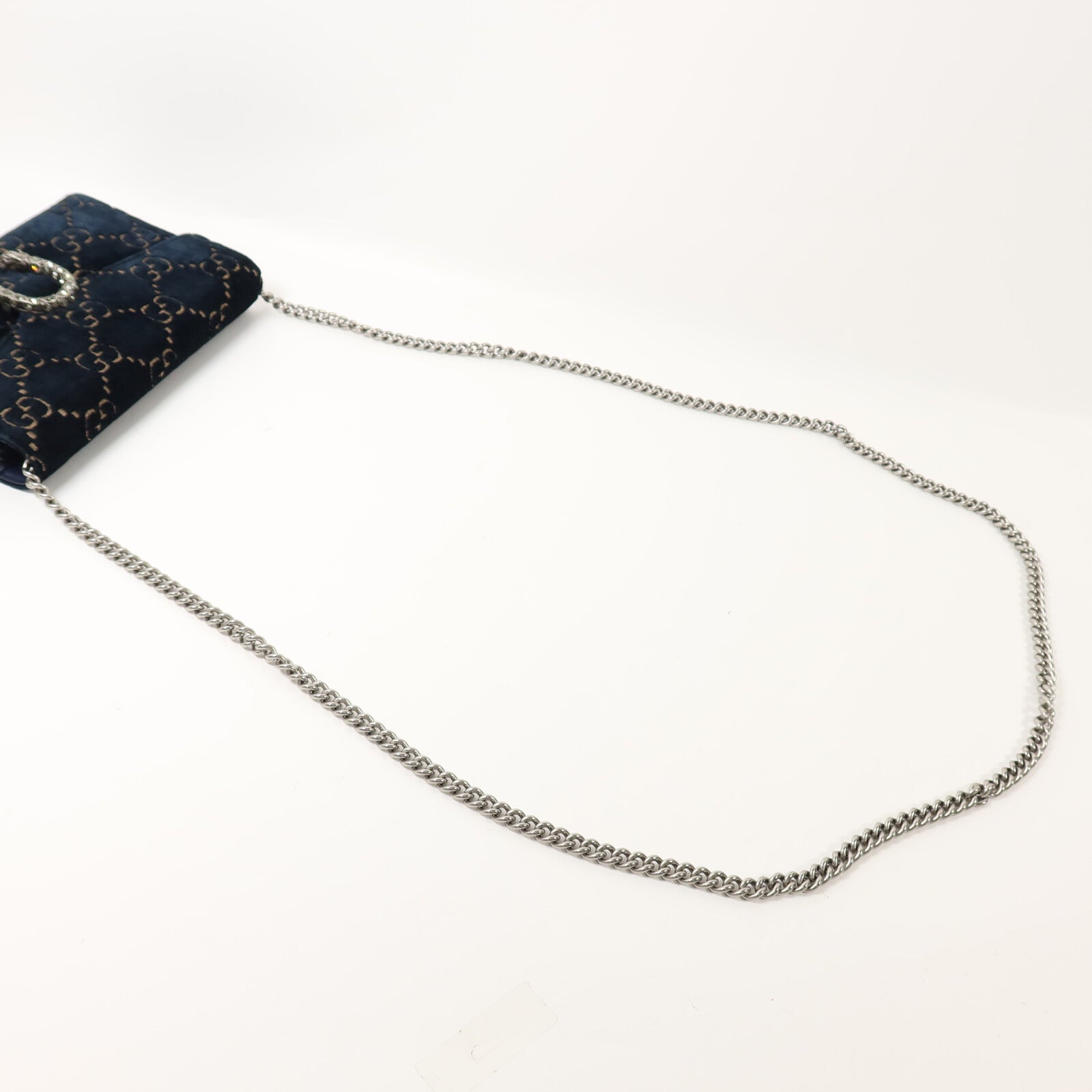 GUCCI 天鵝絨Wallet On Chain鏈帶肩背袋