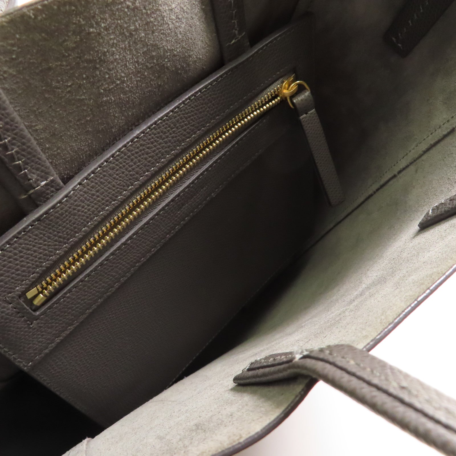 CELINE 皮革Vertical Cabas金扣手挽肩背兩用袋