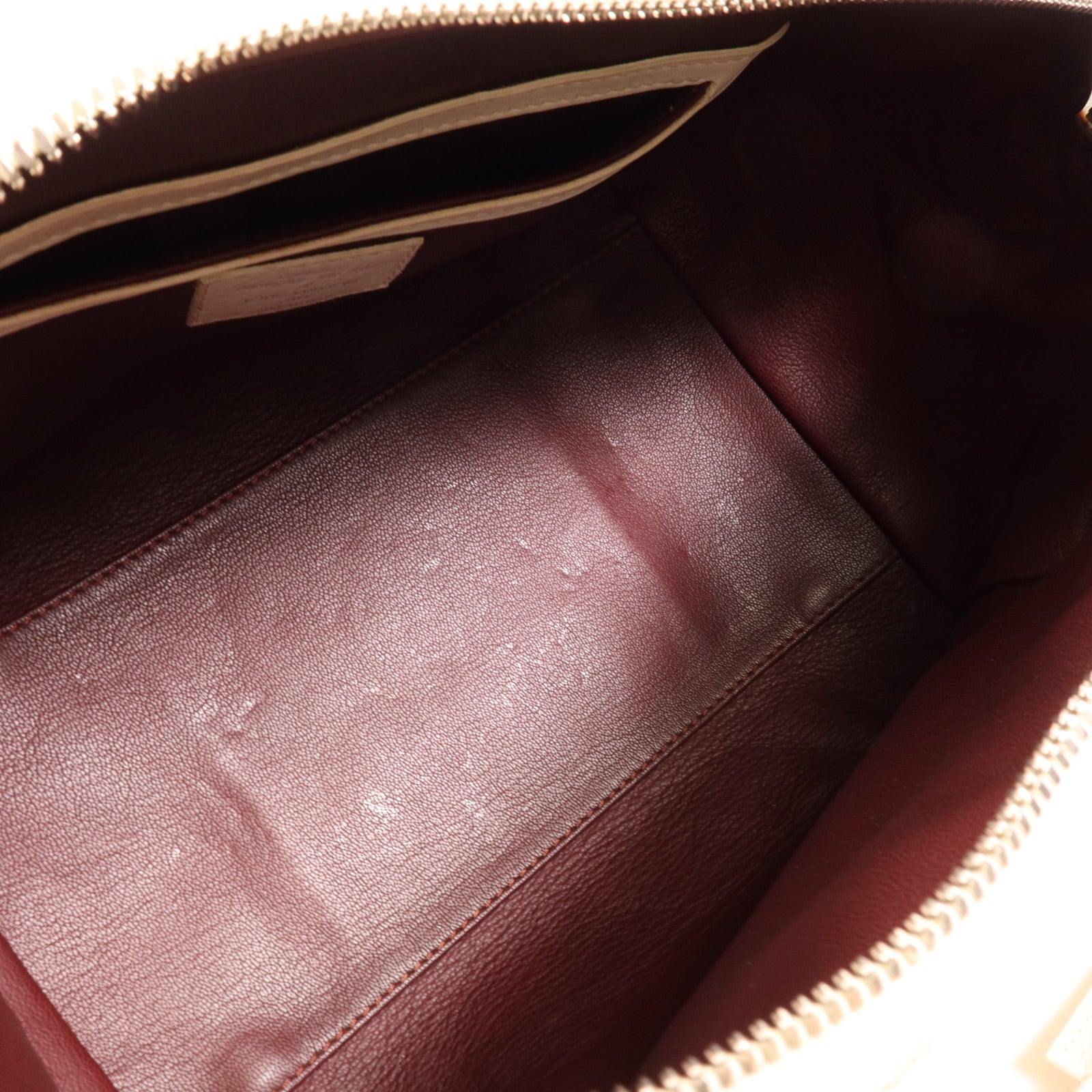 LOUIS VUITTON Monogram Bouclettes Speedy Round銀扣手挽袋