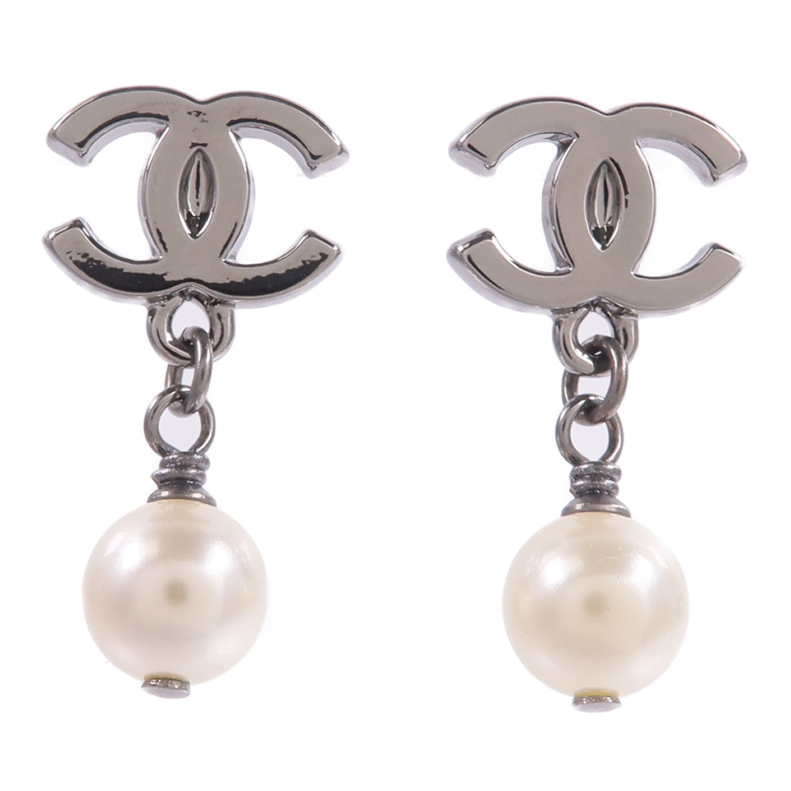 CHANEL PVC/金屬Earrings耳環