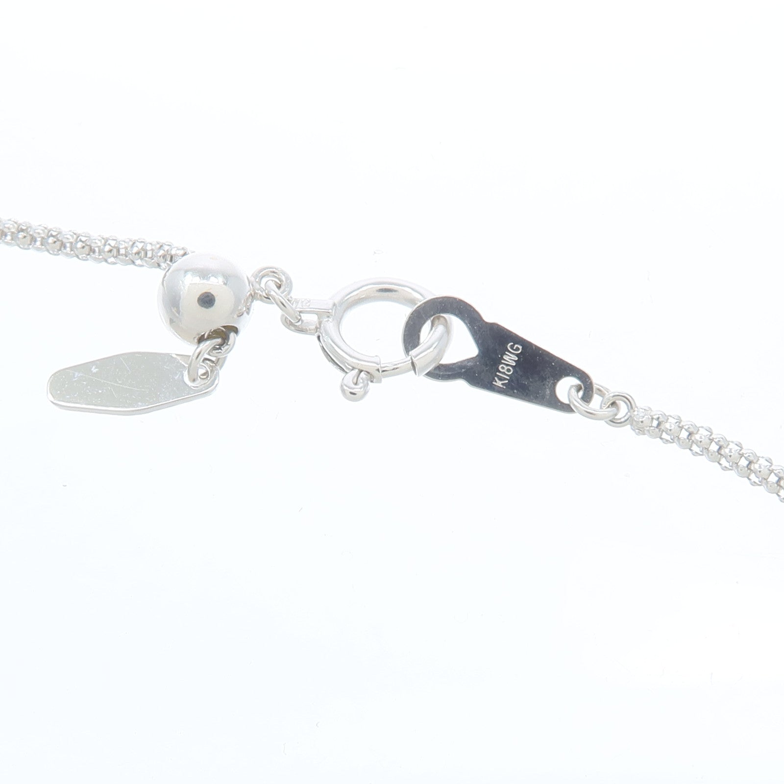 JEWELRY 18K白金Opal Diamond Necklace蛋白石/鑽石項鍊
