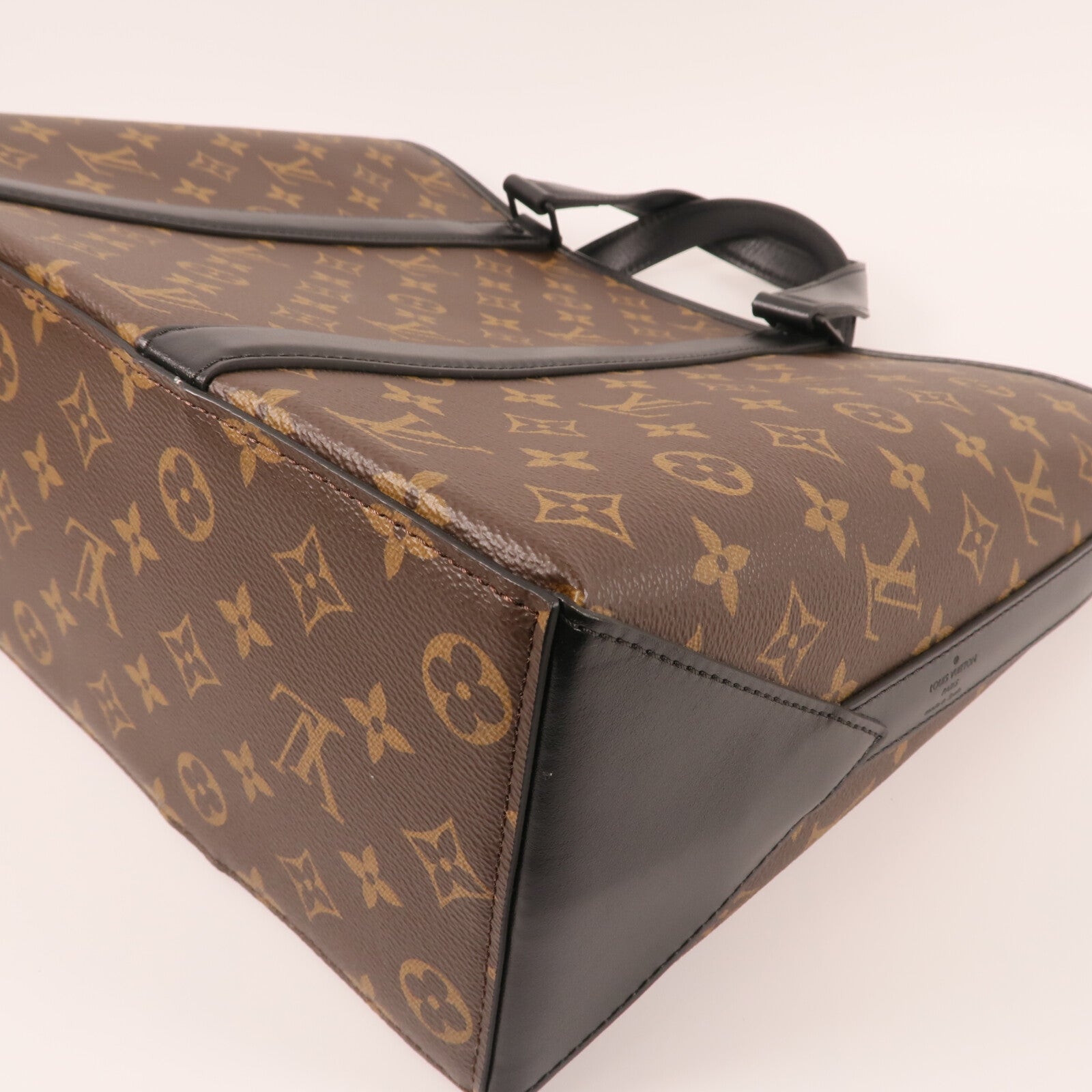 LOUIS VUITTON Monogram Macassar Weekend Tote手挽肩背兩用袋