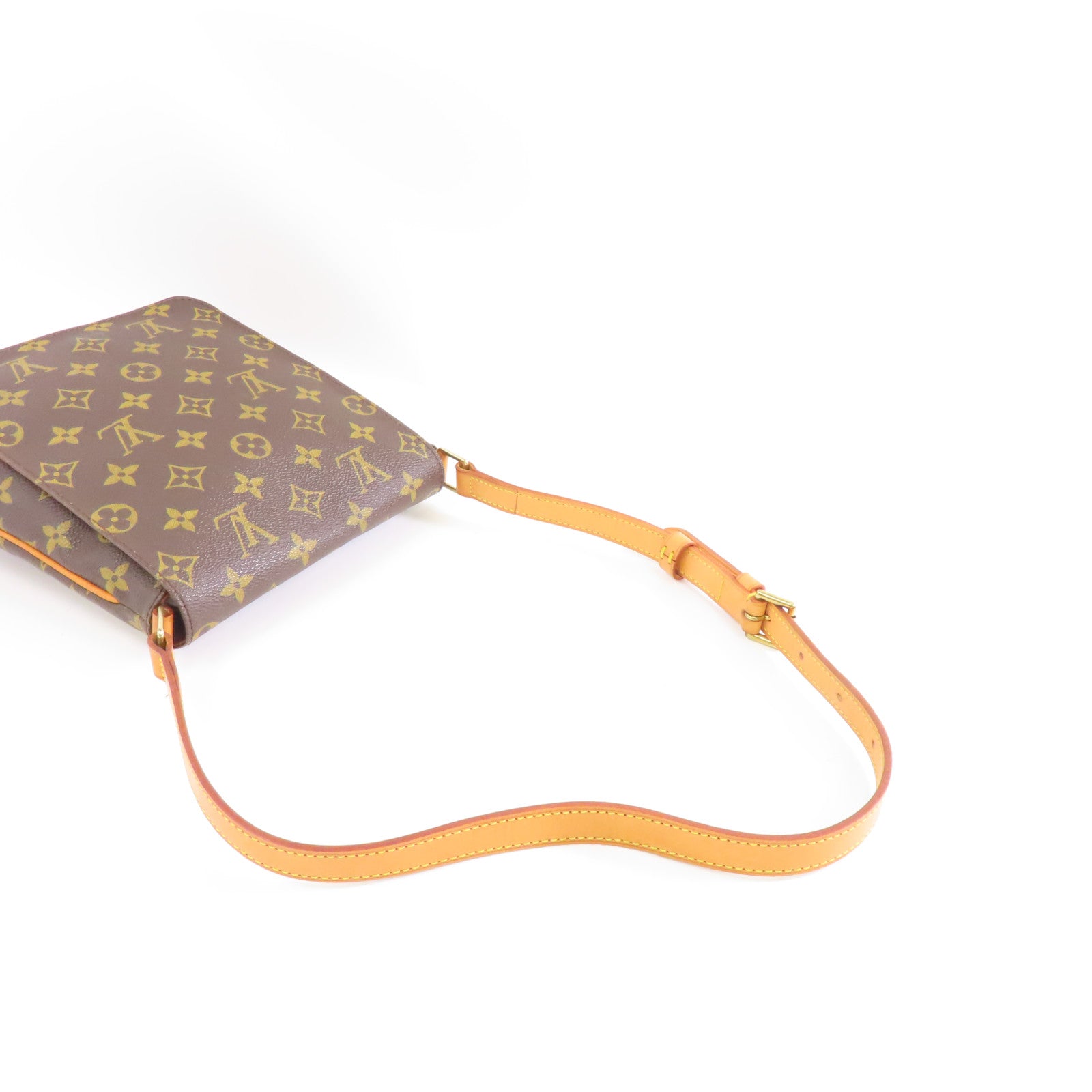LOUIS VUITTON 【激減優惠】Monogram Musette Salsa金扣肩背袋啡色