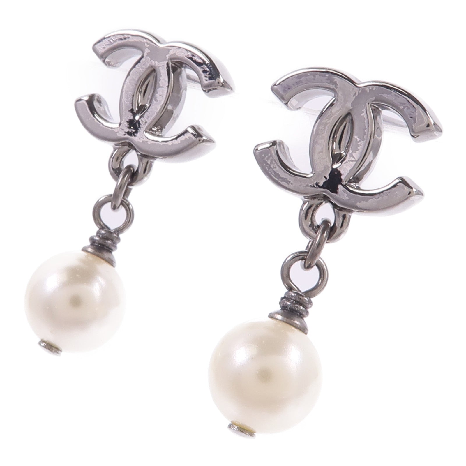 CHANEL PVC/金屬Earrings耳環
