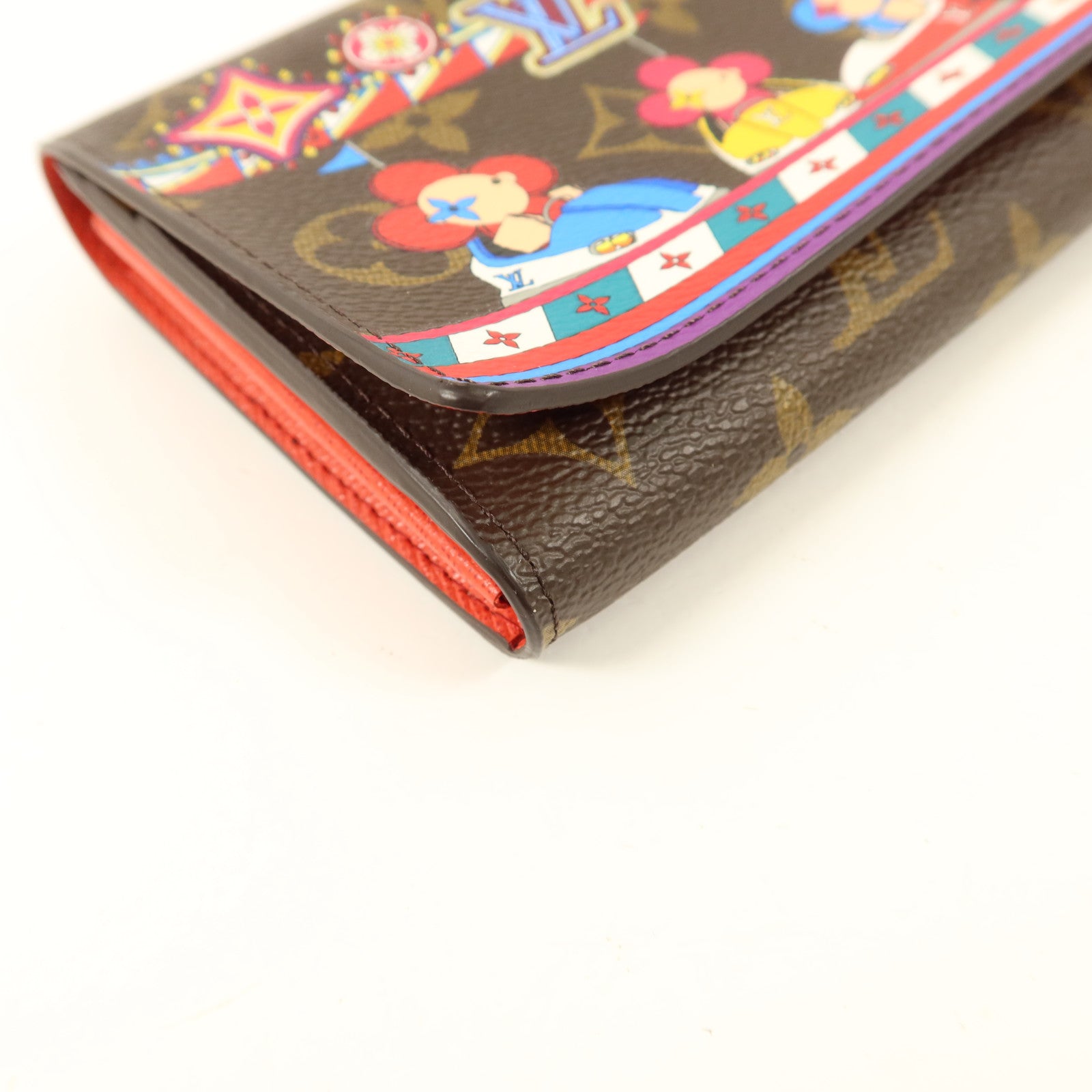 LOUIS VUITTON Monogram Sarah金扣長錢包