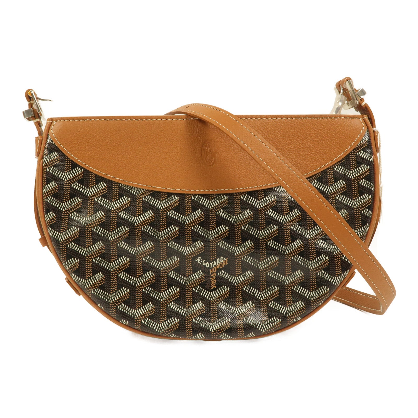 GOYARD 塗層帆布Hirondelle肩背袋