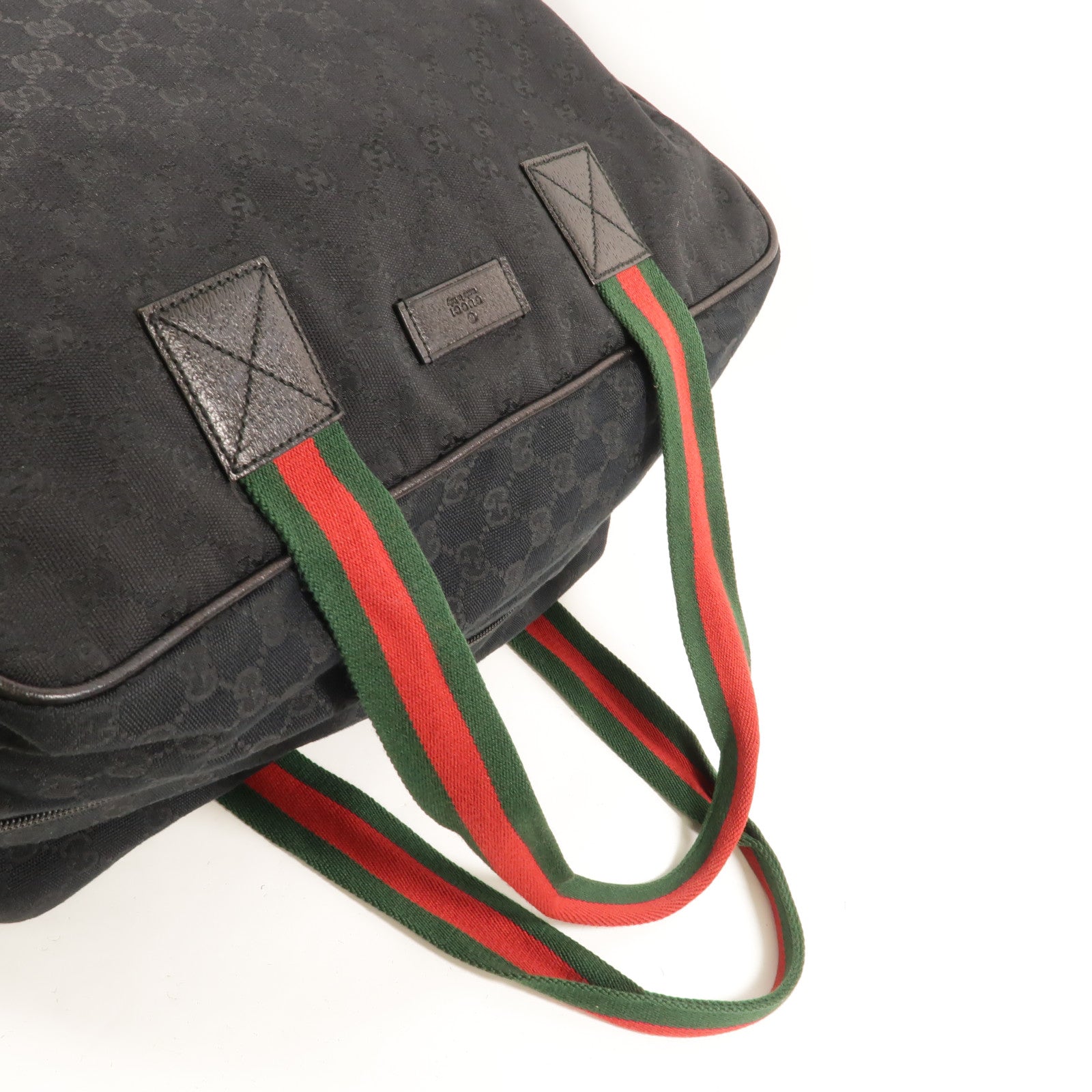 GUCCI 帆布Boston Bag手挽袋