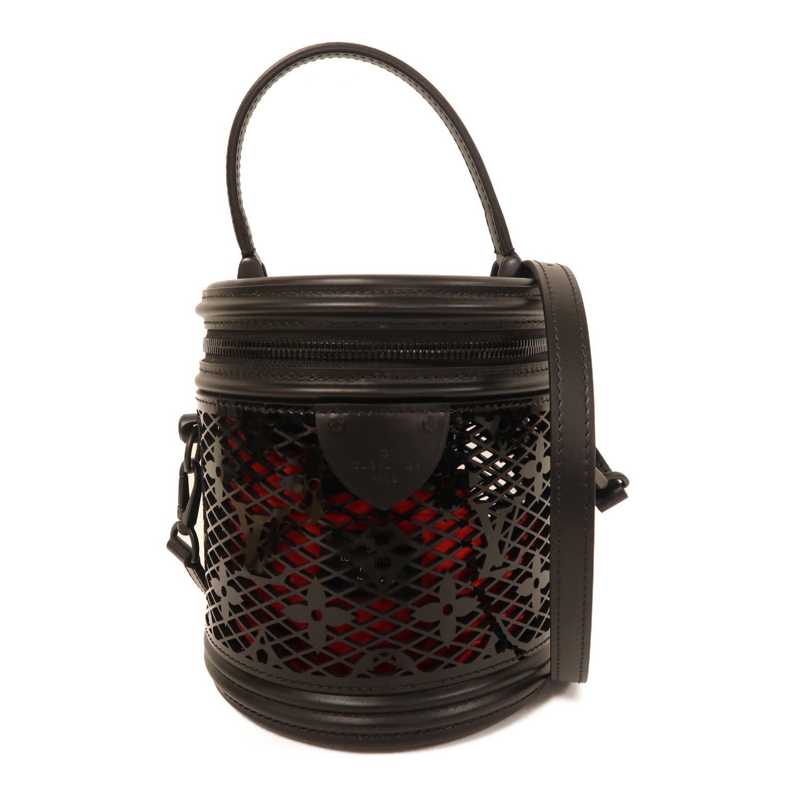 LOUIS VUITTON LV Cannes Vanity Bag 2 Way Shoulder Bag M20363 Monogram Lace Black