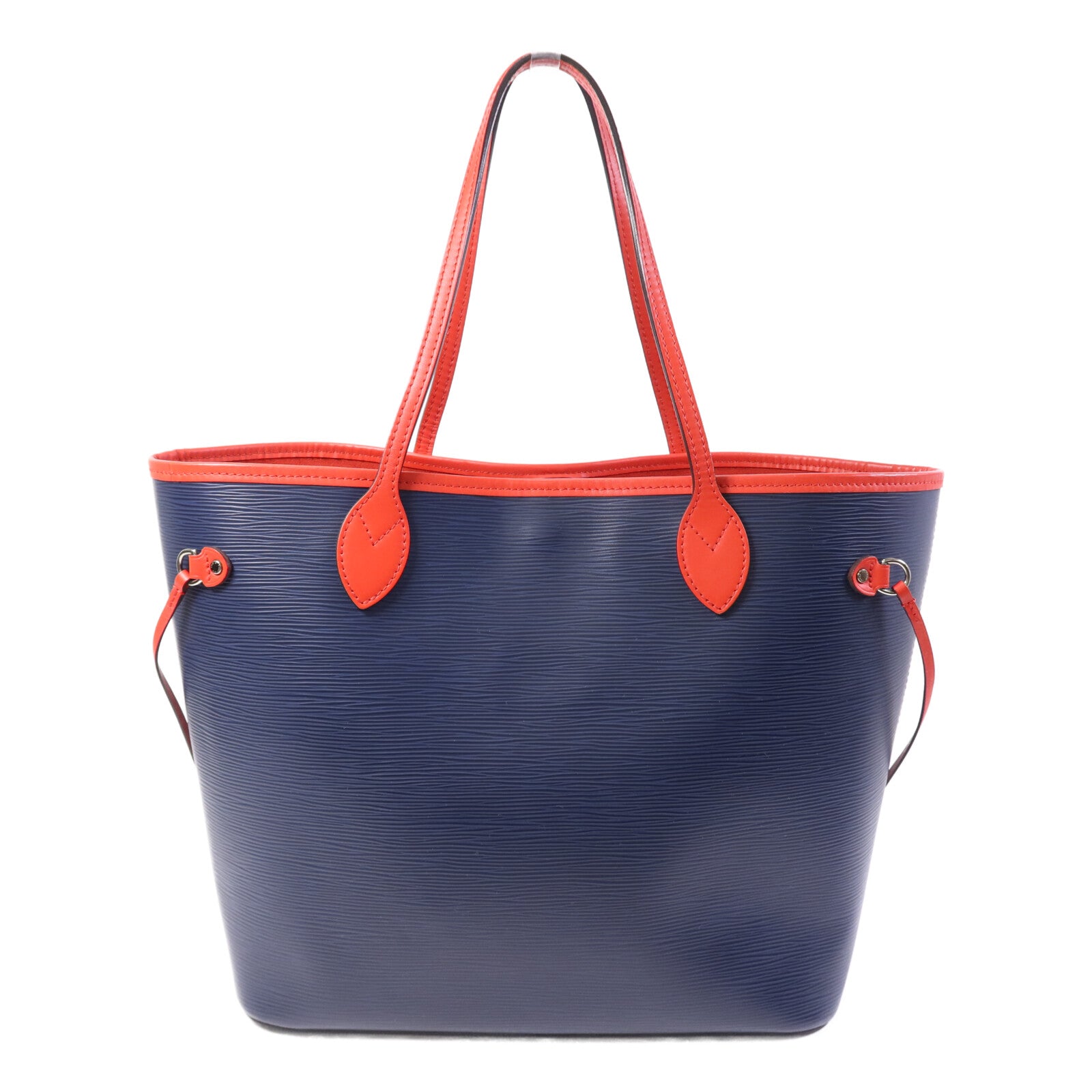 LOUIS VUITTON Epi Neverfull MM銀扣肩背袋