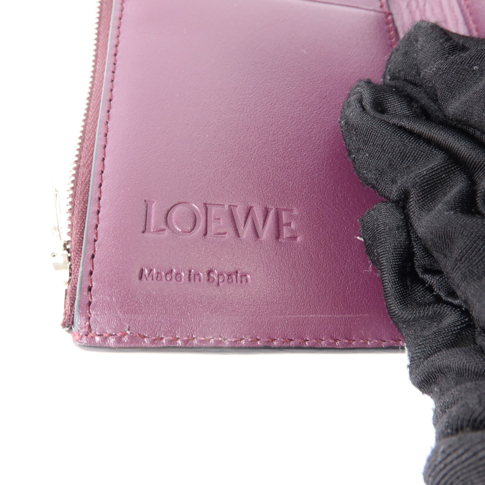 LOEWE 牛皮皮革Small Vertical Wallet錢包