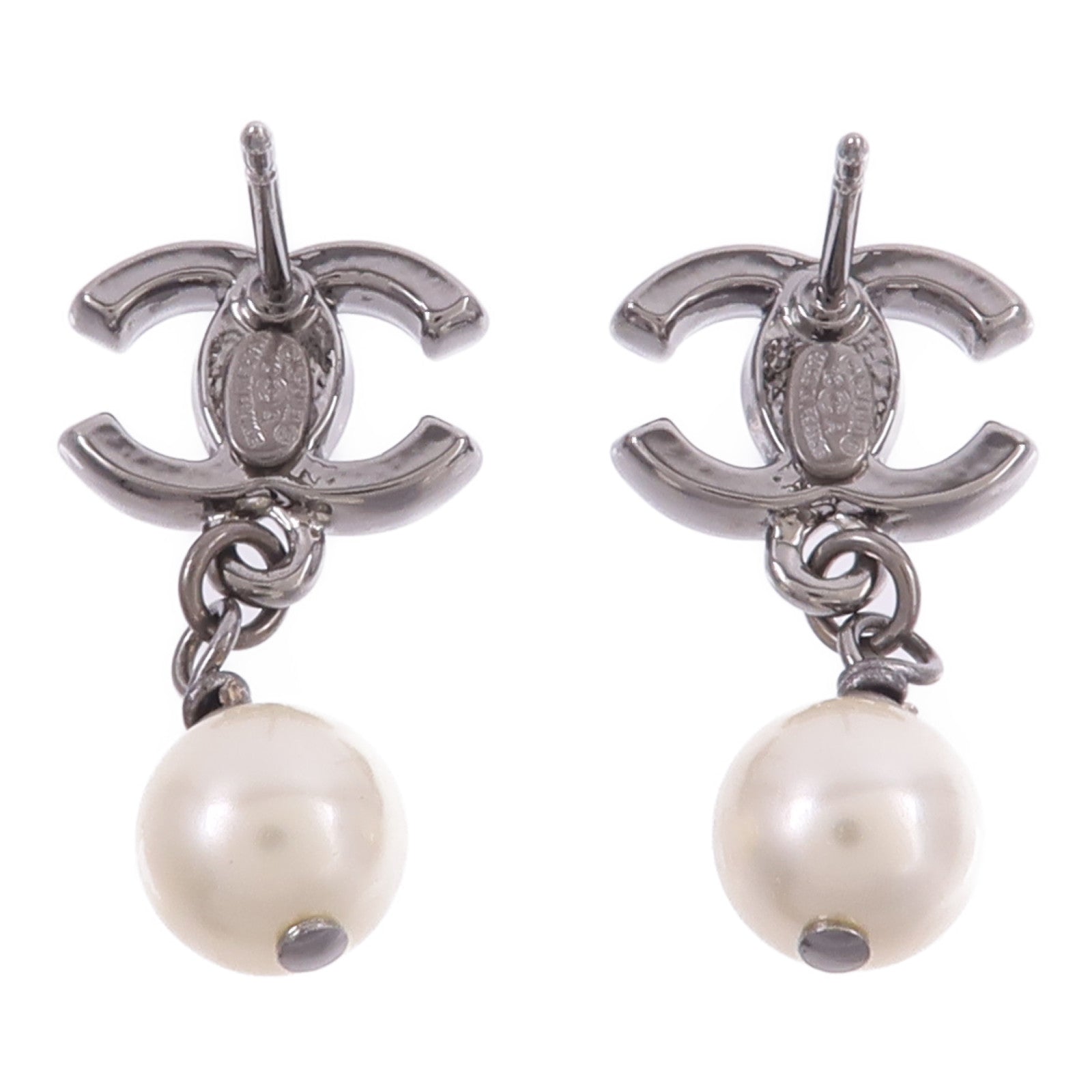 CHANEL PVC/金屬Earrings耳環
