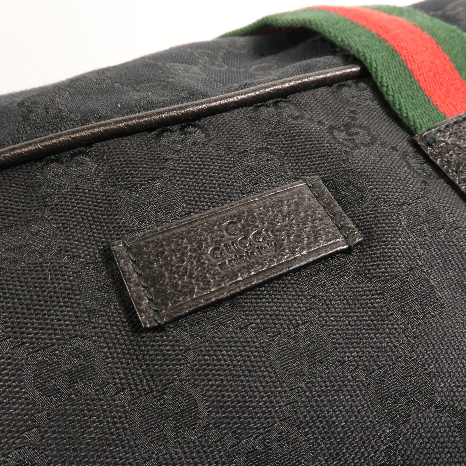 GUCCI 帆布Boston Bag手挽袋