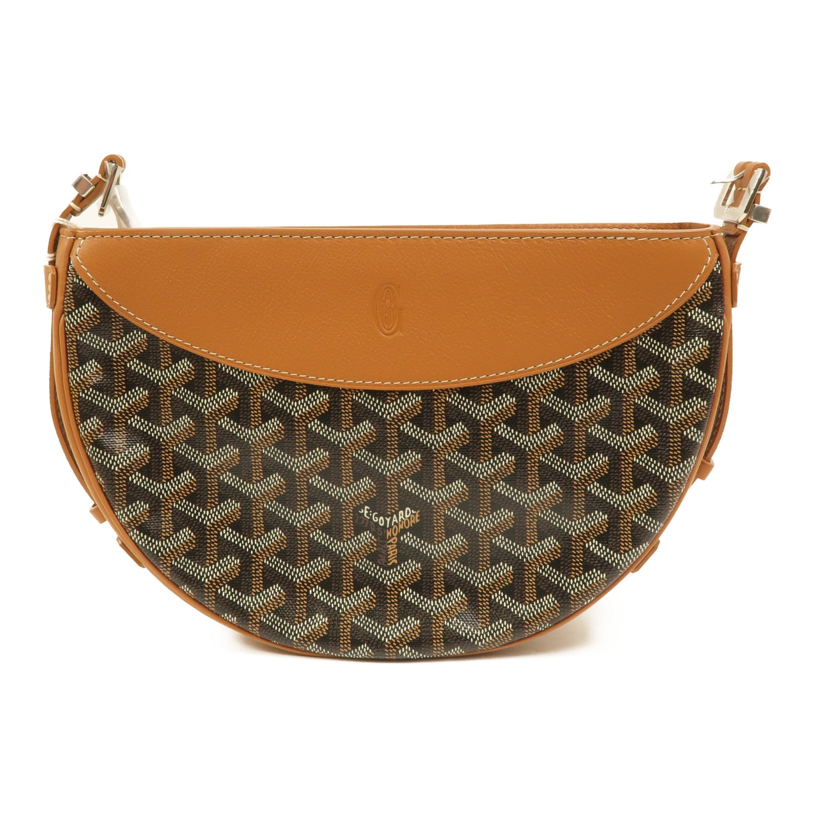 GOYARD 塗層帆布Hirondelle肩背袋