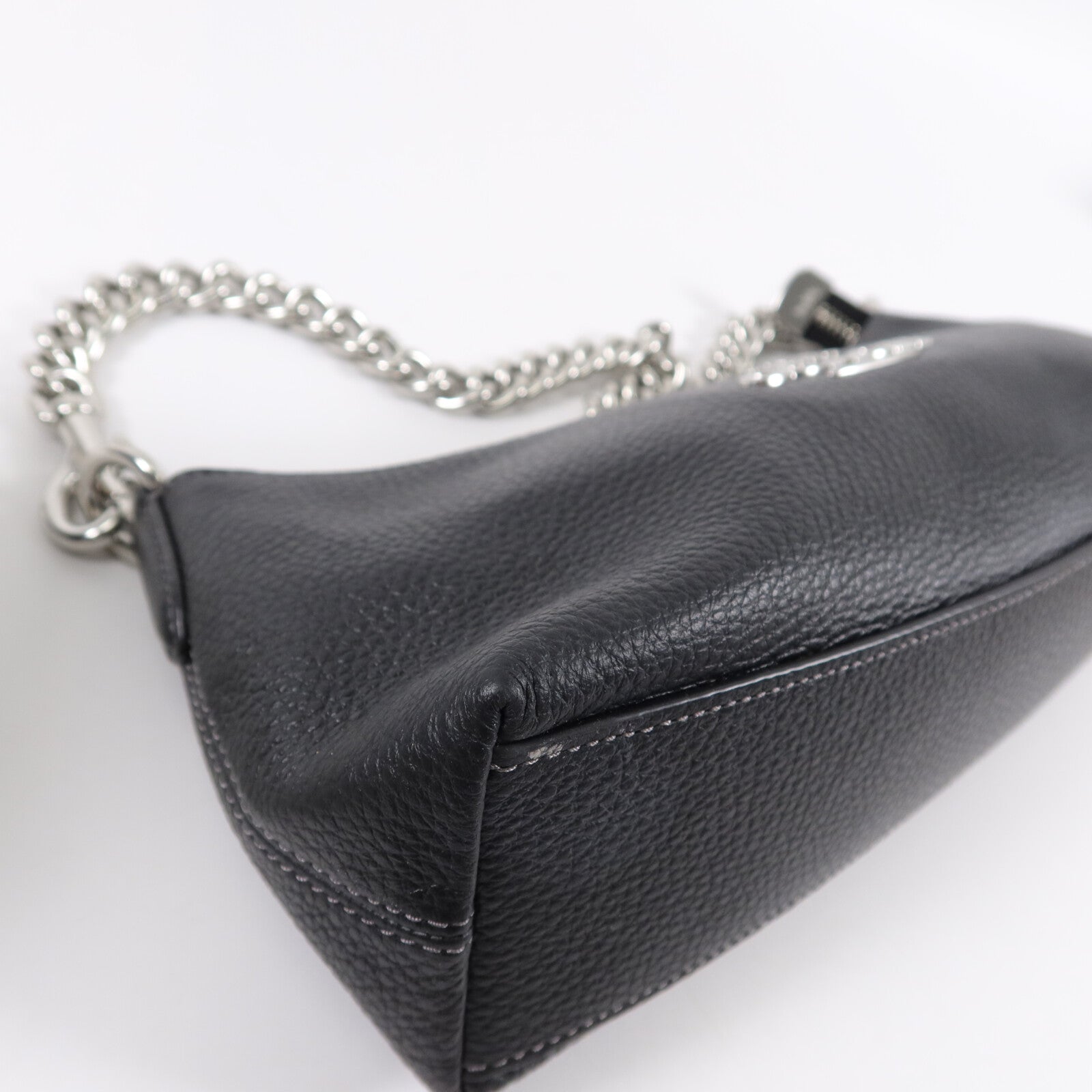 COACH 牛皮皮革Charlotte鏈帶肩背袋