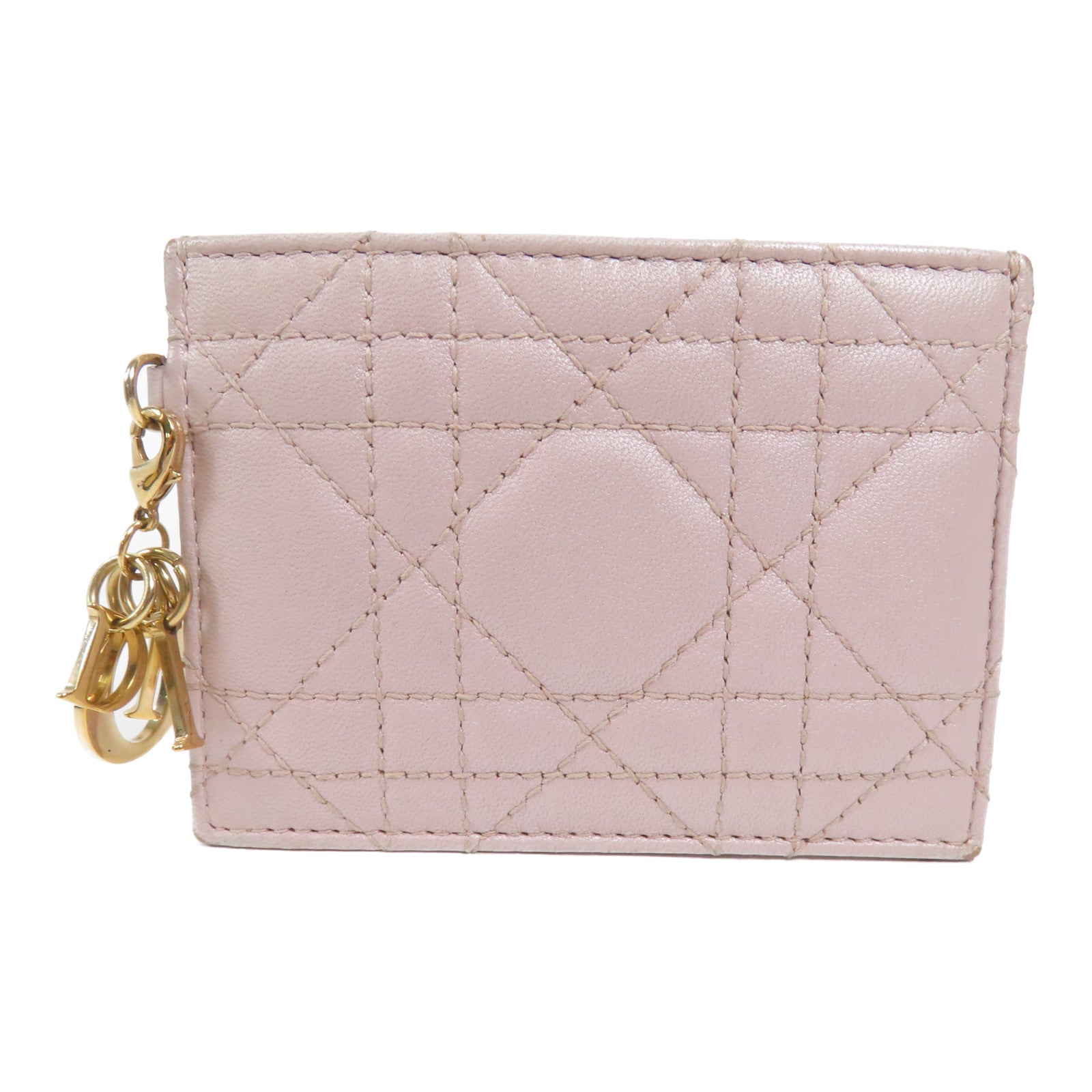 Dior 羊皮皮革Card Case金扣卡片套