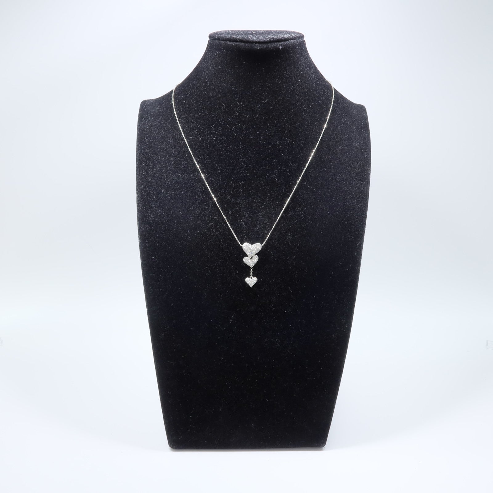 JEWELRY 18K白金Diamond Necklace鑽石項鍊
