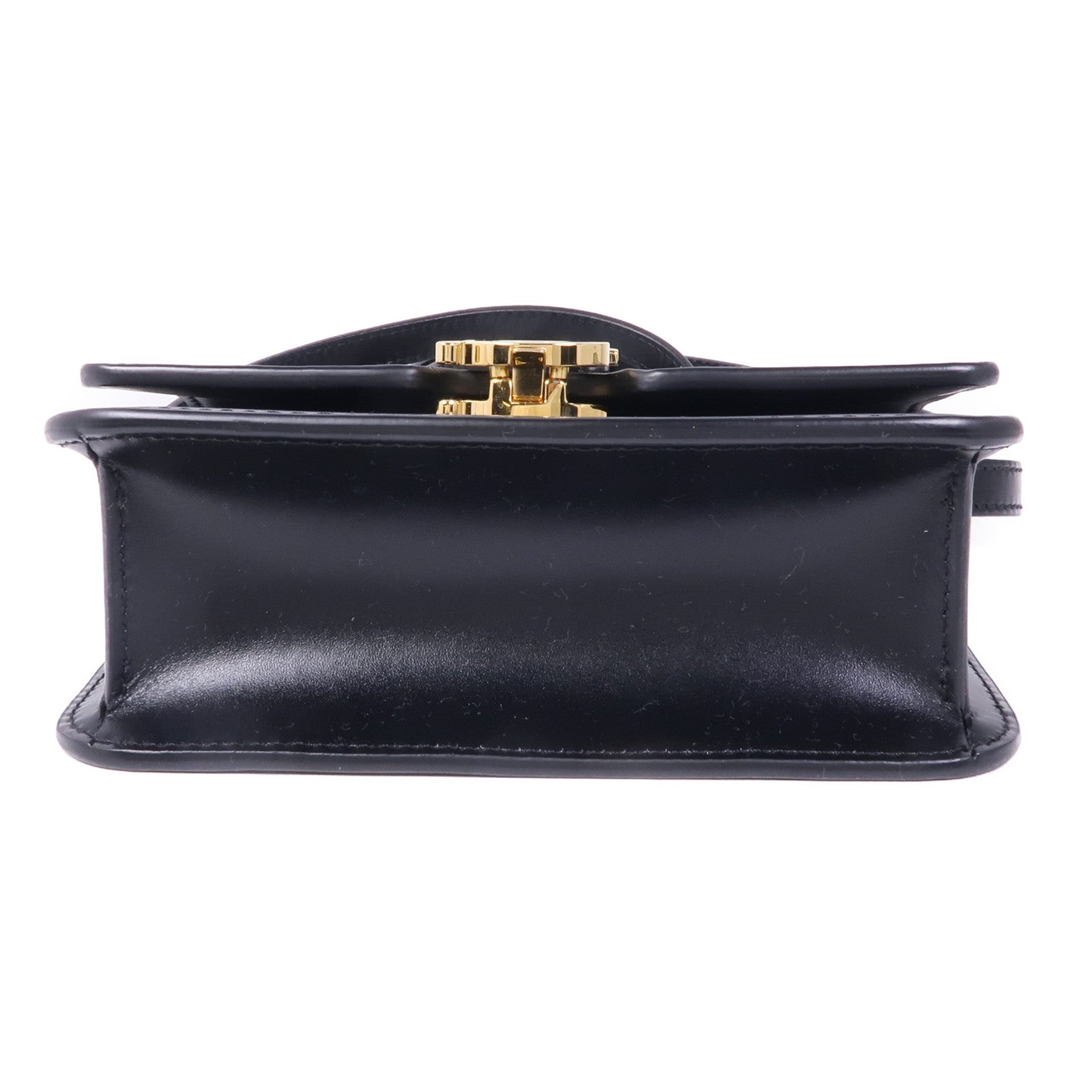 BURBERRY 牛皮皮革Mini TB Bag金扣肩背袋