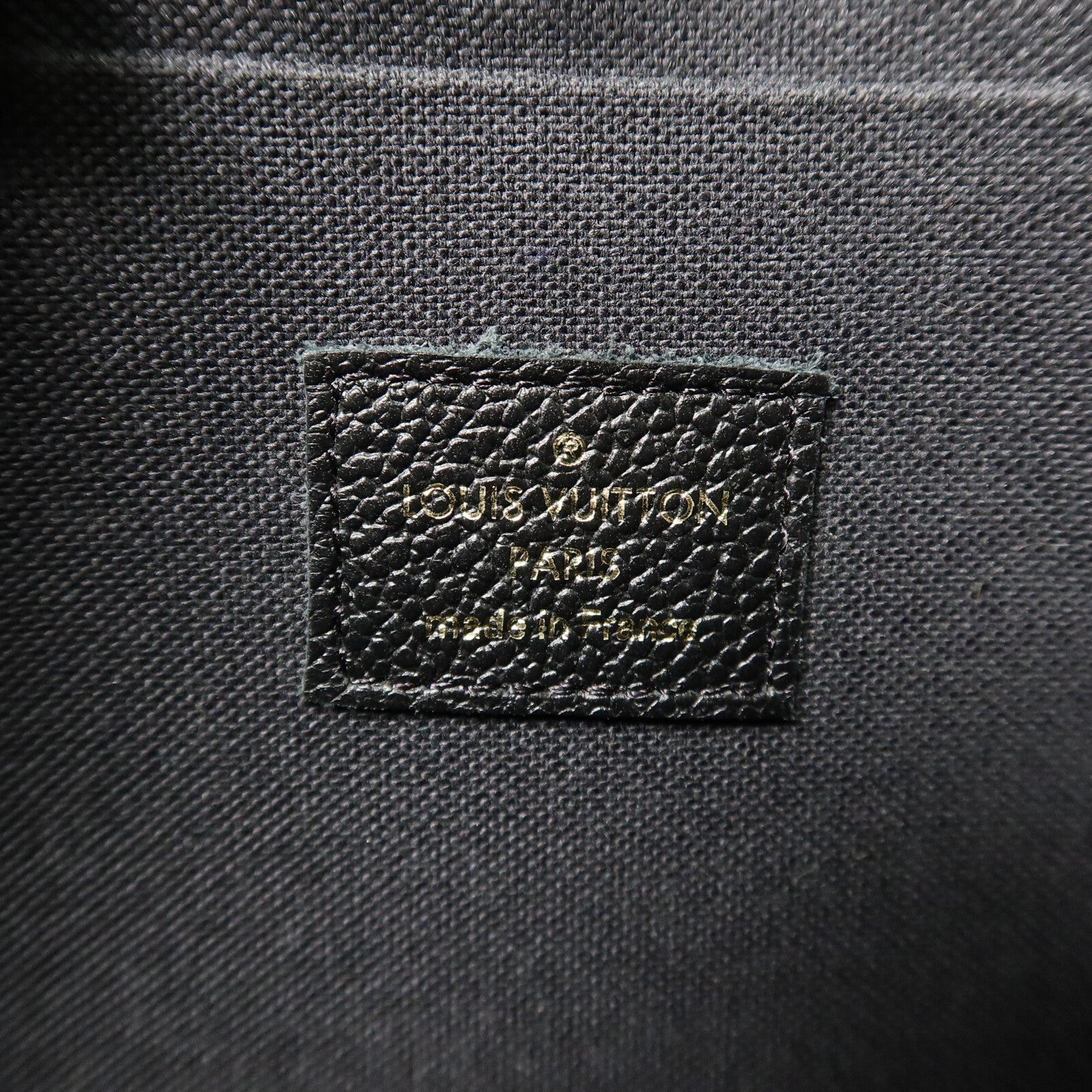 LOUIS VUITTON Monogram Empreinte Felicie Pochette鏈帶肩背袋