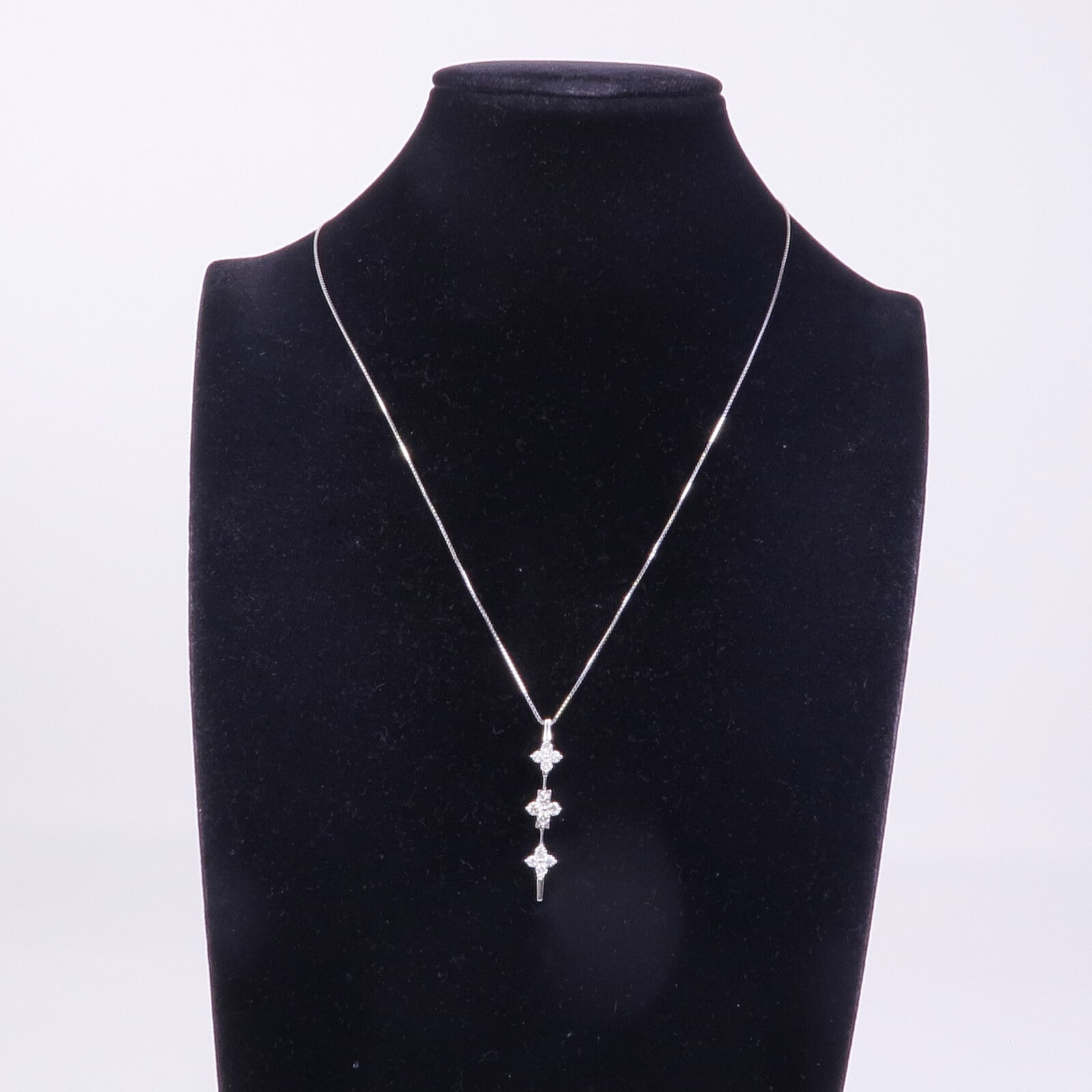 JEWELRY 18K白金Diamond Necklace鑽石項鍊