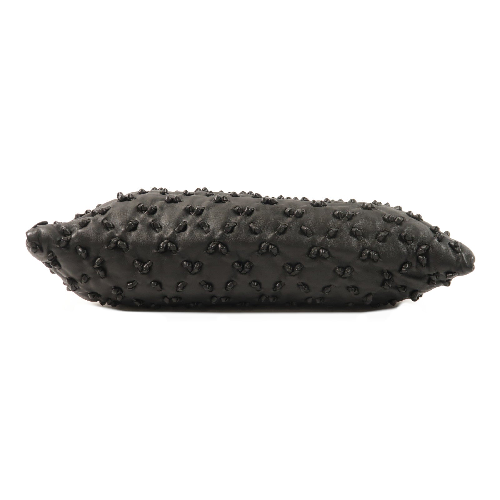 CHANEL 羊皮皮革Chic Knot Clutch Bag鏈帶肩背袋