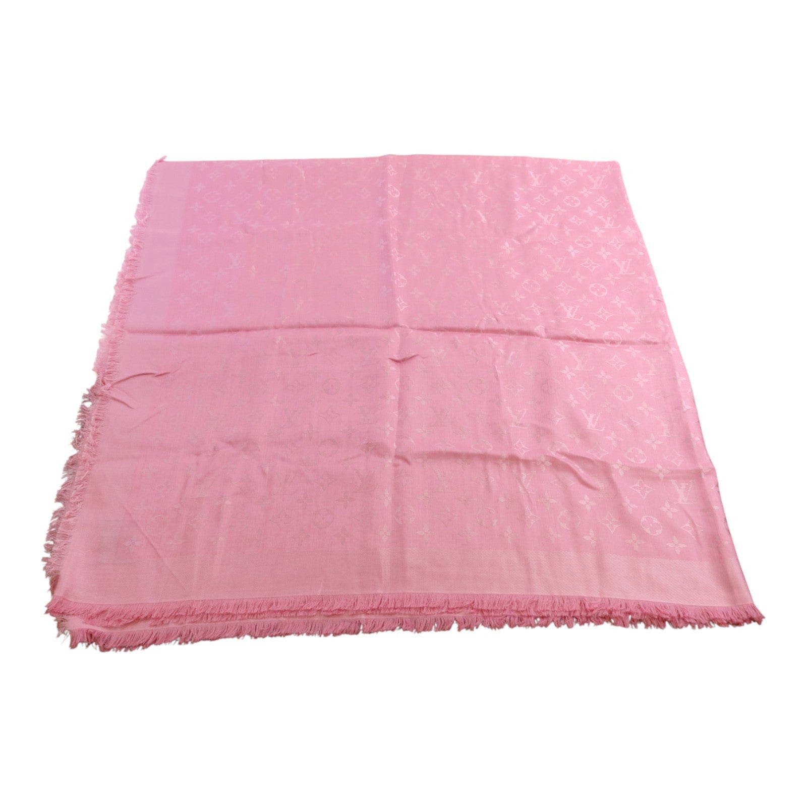 LOUIS VUITTON 絲質/羊毛Scarf絲巾