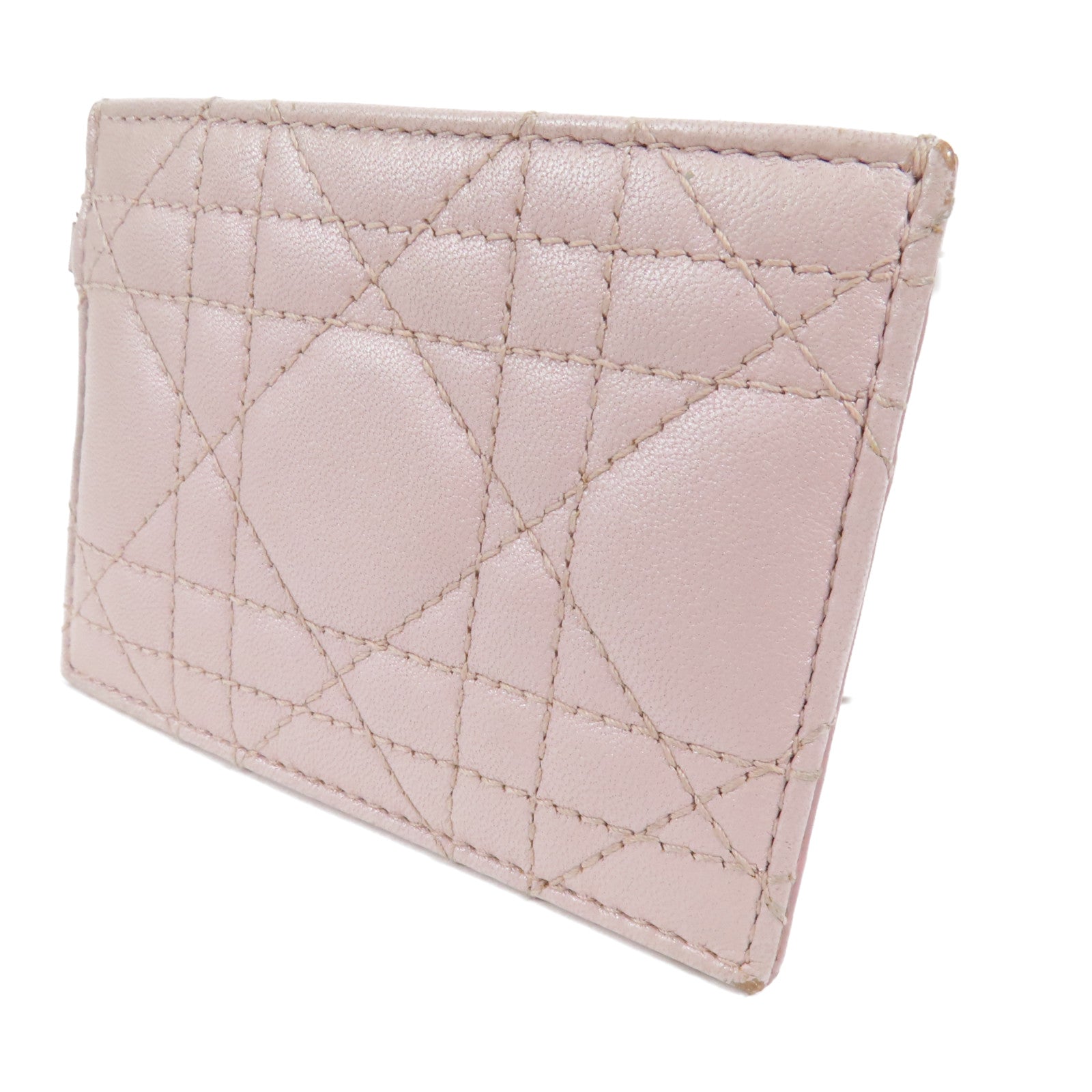 Dior 【激減優惠】羊皮皮革Card Case金扣卡片套