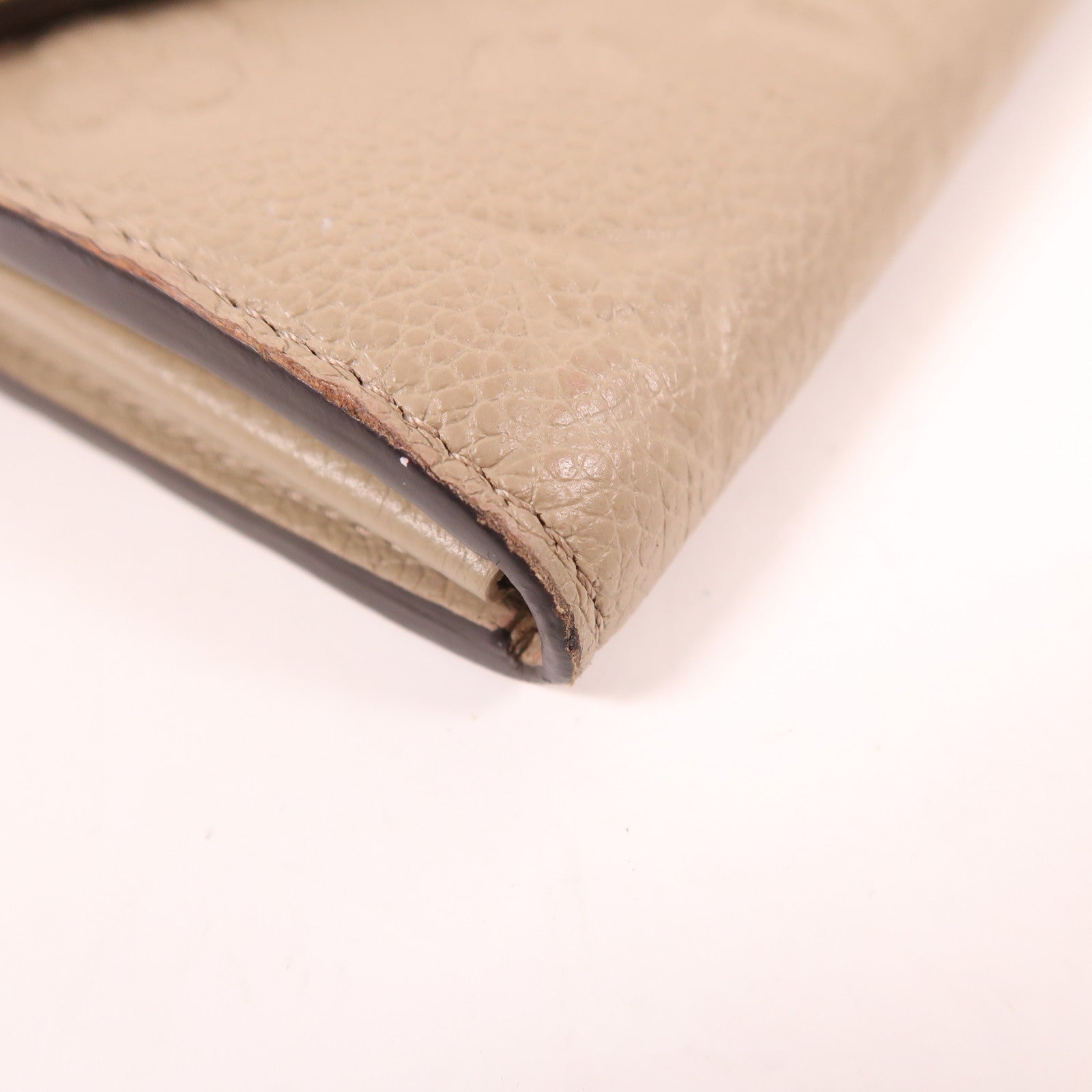 LOUIS VUITTON Monogram Empreinte Sarah Wallet金扣長錢包