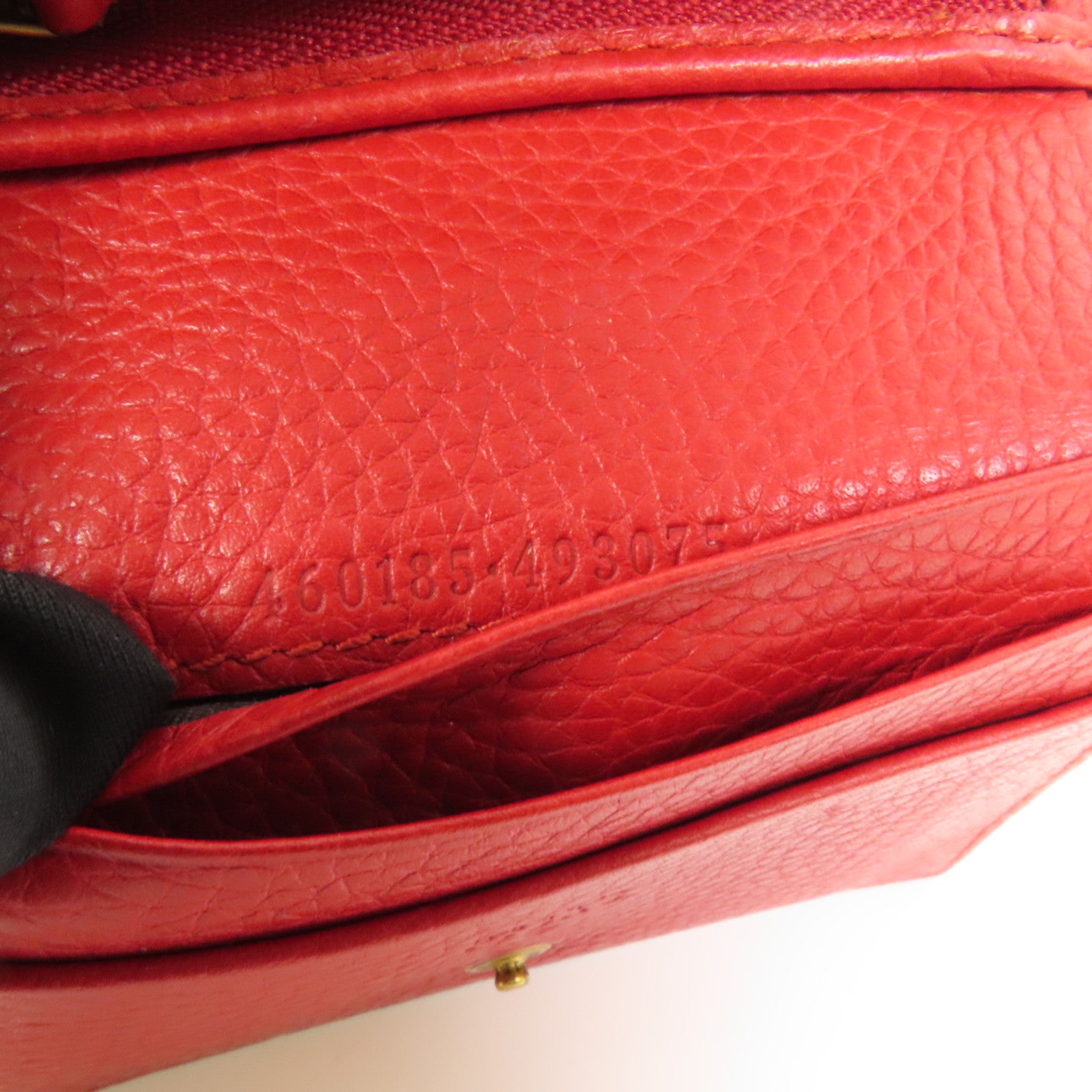 GUCCI 牛皮皮革Small Wallet金扣錢包