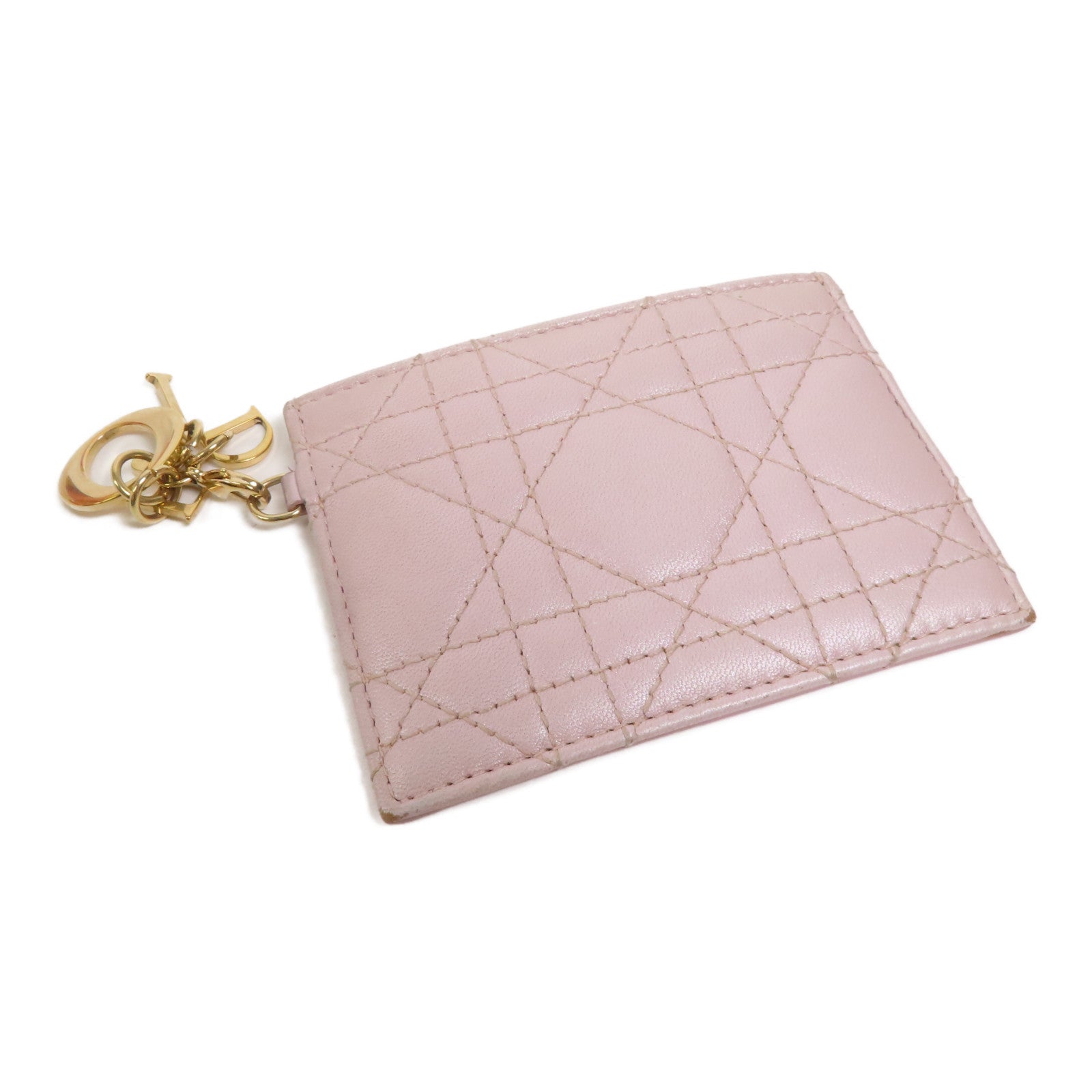 Dior 【激減優惠】羊皮皮革Card Case金扣卡片套