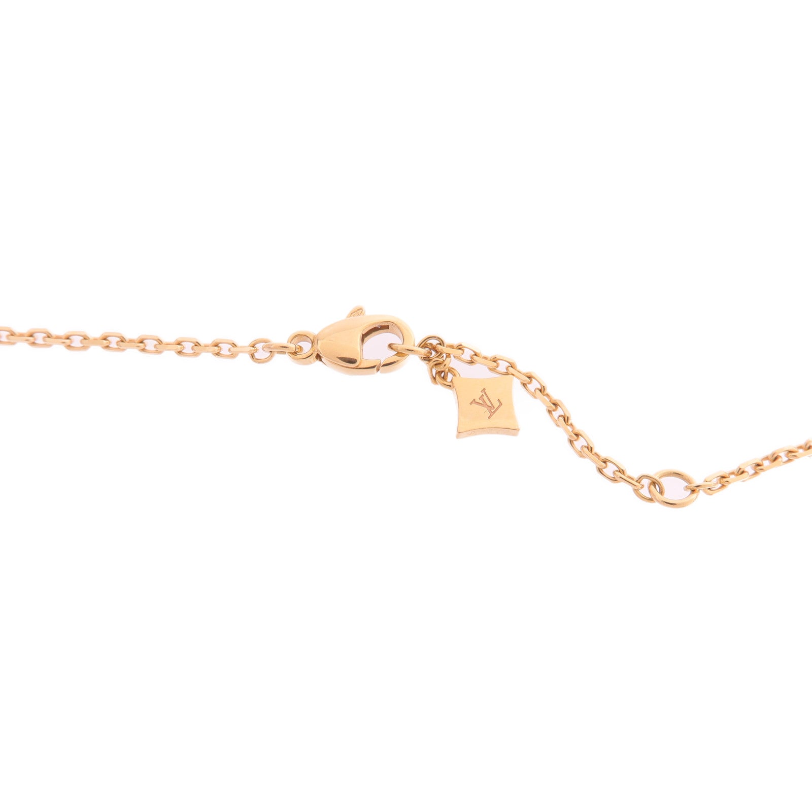 LOUIS VUITTON 18K玫瑰金Idylle Blossom Pendant鑽石項鍊