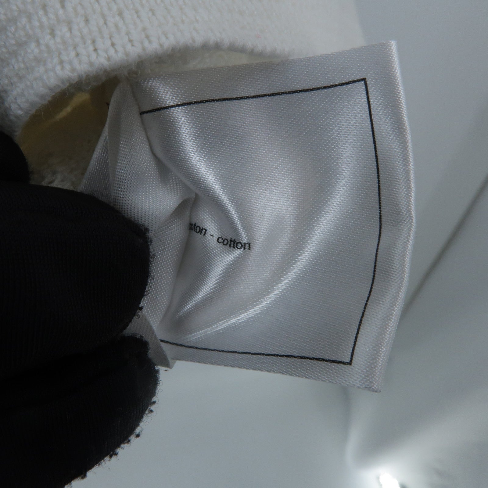 CHANEL Cotton CC Logos Short sleeve knit Sweater針織