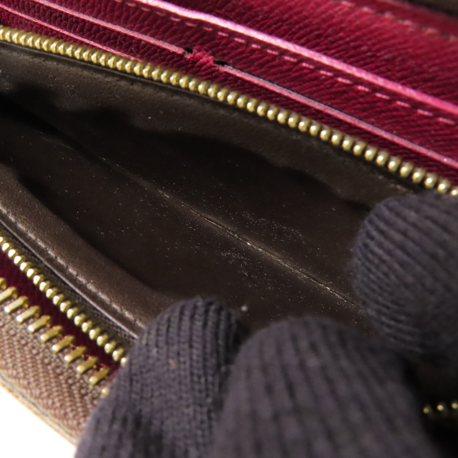 LOUIS VUITTON 【激減優惠】Monogram Clemence Wallet金扣長錢包