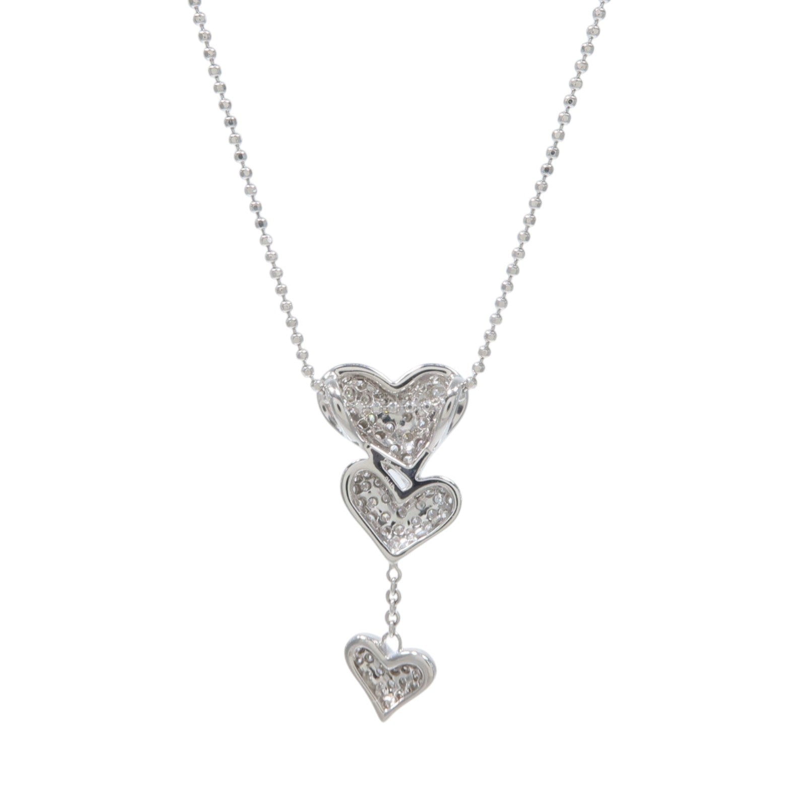 JEWELRY 18K白金Diamond Necklace鑽石項鍊