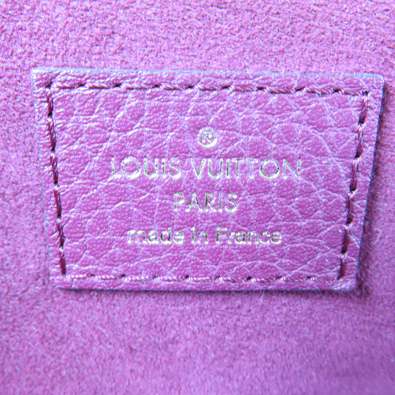 LOUIS VUITTON Monogram Retiro GM金扣手挽肩背兩用袋啡色/紅色