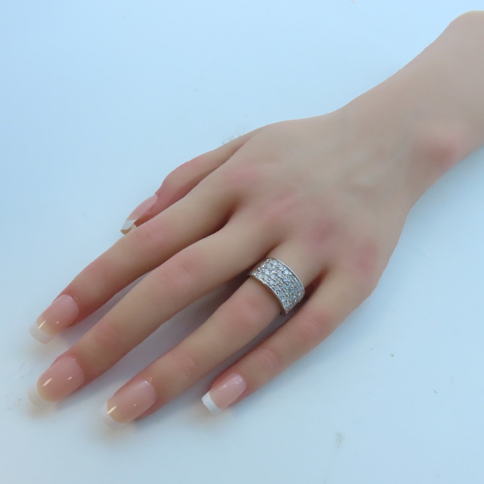 JEWELRY PT900白金Diamond Ring 2.00ct鑽石戒指US#6.25