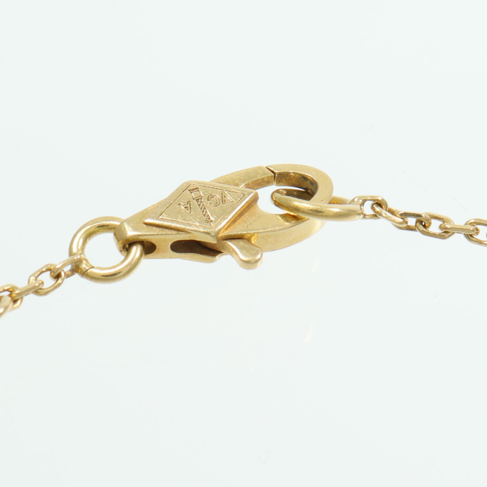 Van Cleef & Arpels 18K黃金Sweet Alhambra Bracelet珍珠母貝手鏈