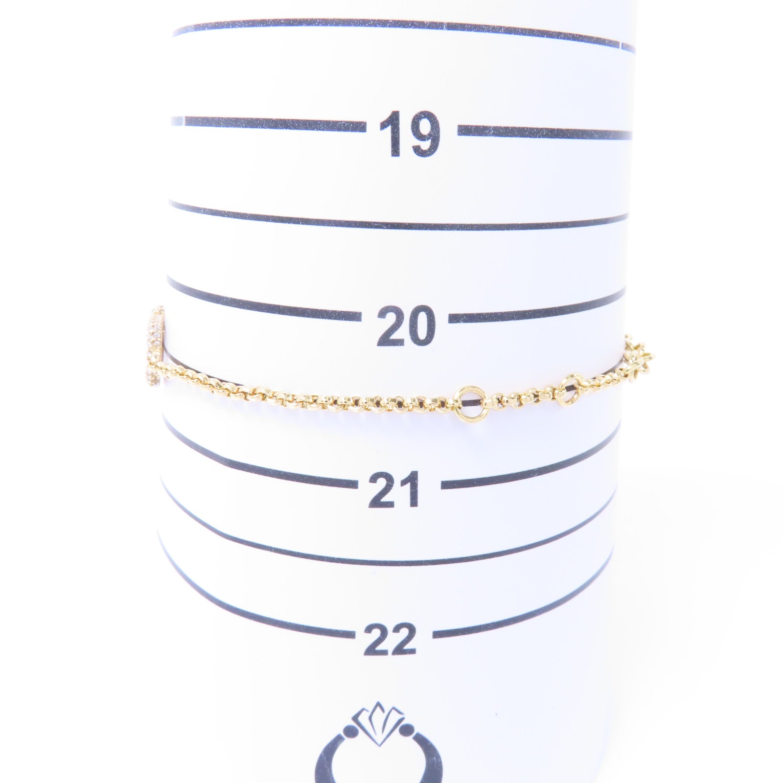 Valentino 金屬Bracelet手鏈金色