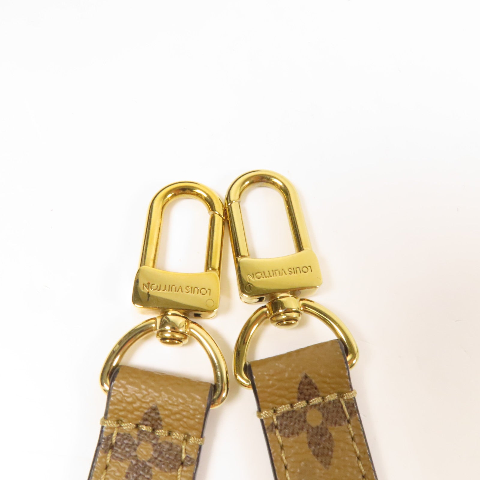 LOUIS VUITTON Monogram Reverse Pochette Metis金扣手挽肩背兩用袋