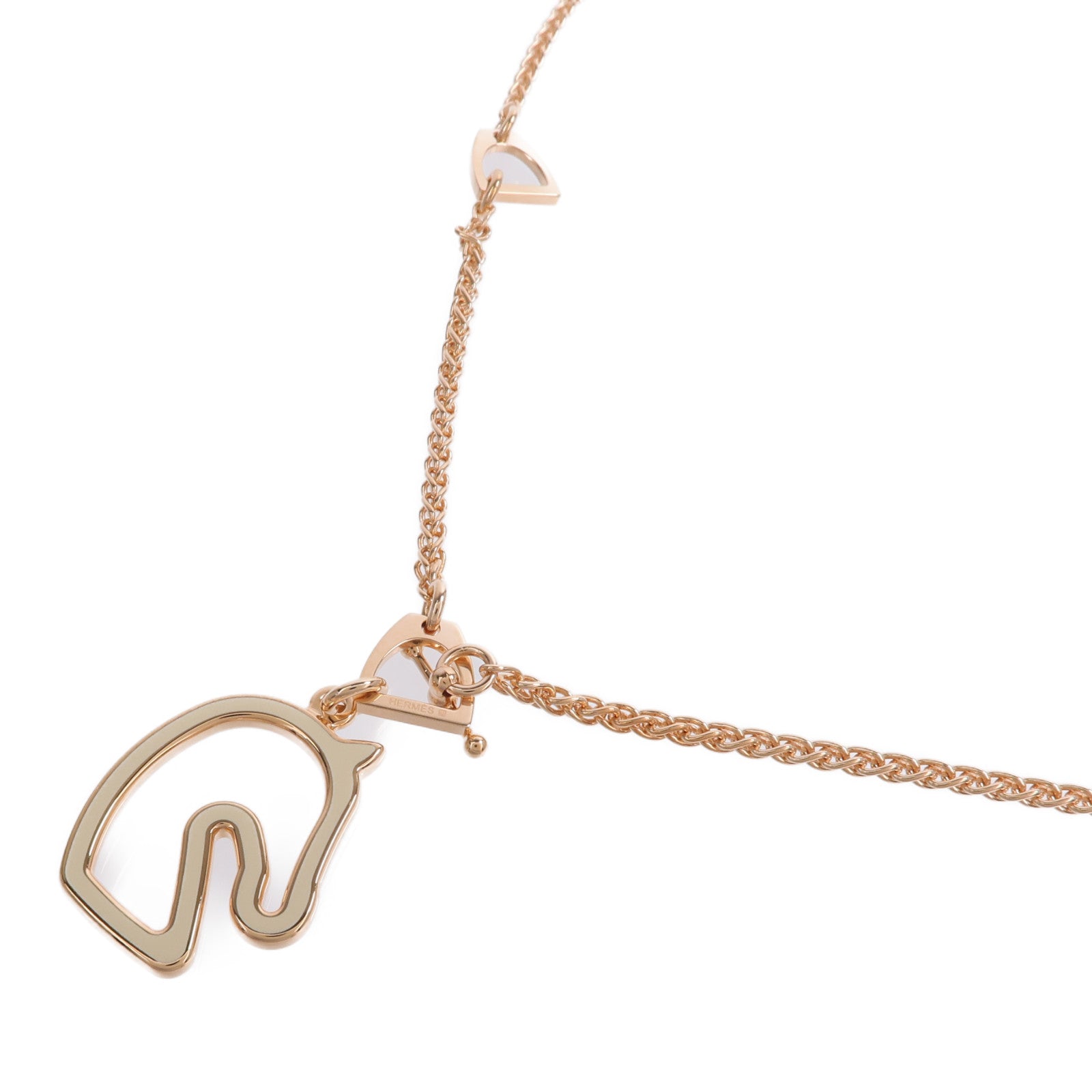 HERMES 金屬Tonnerre Necklace項鍊