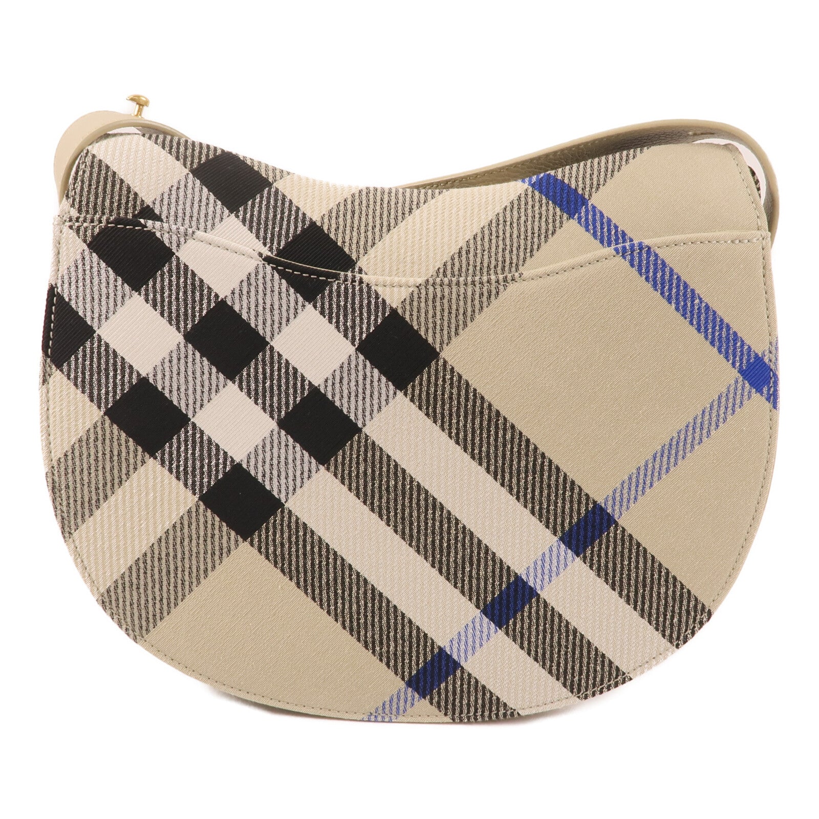 BURBERRY 帆布Shoulder Bag金扣肩背袋