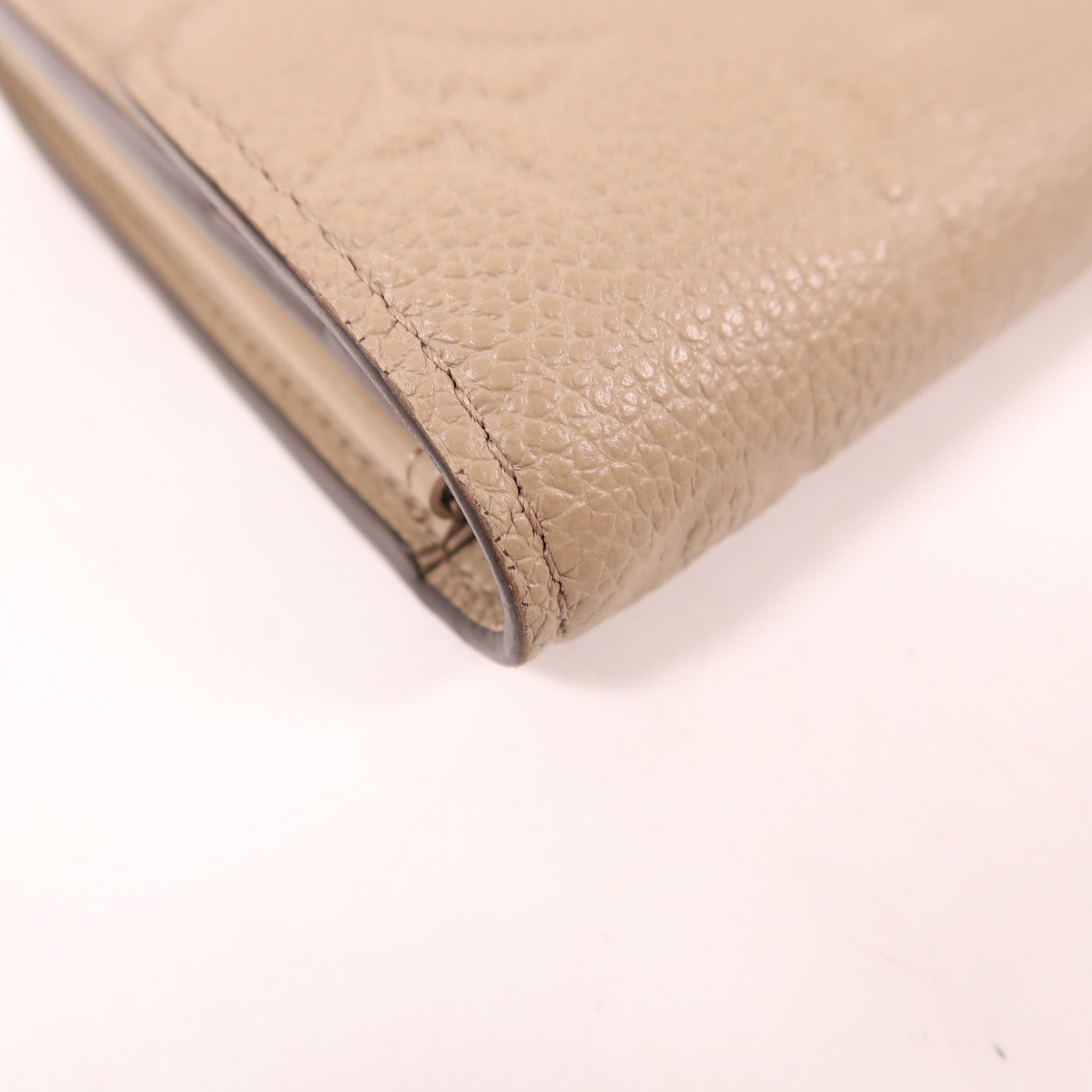 LOUIS VUITTON Monogram Empreinte Sarah Wallet金扣長錢包